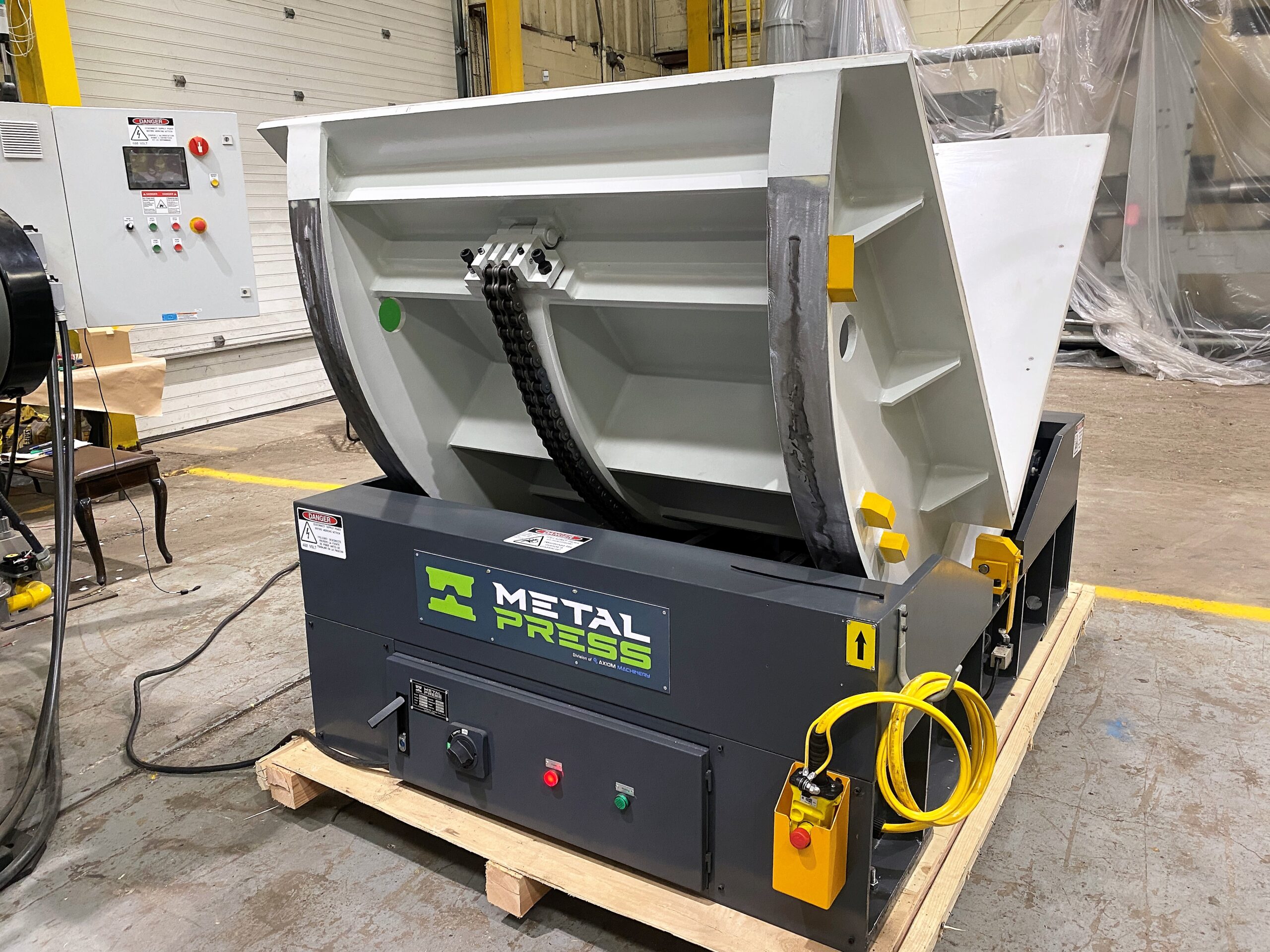 Detailed Picture of New MetalPress Hydraulic Die Mold Upender