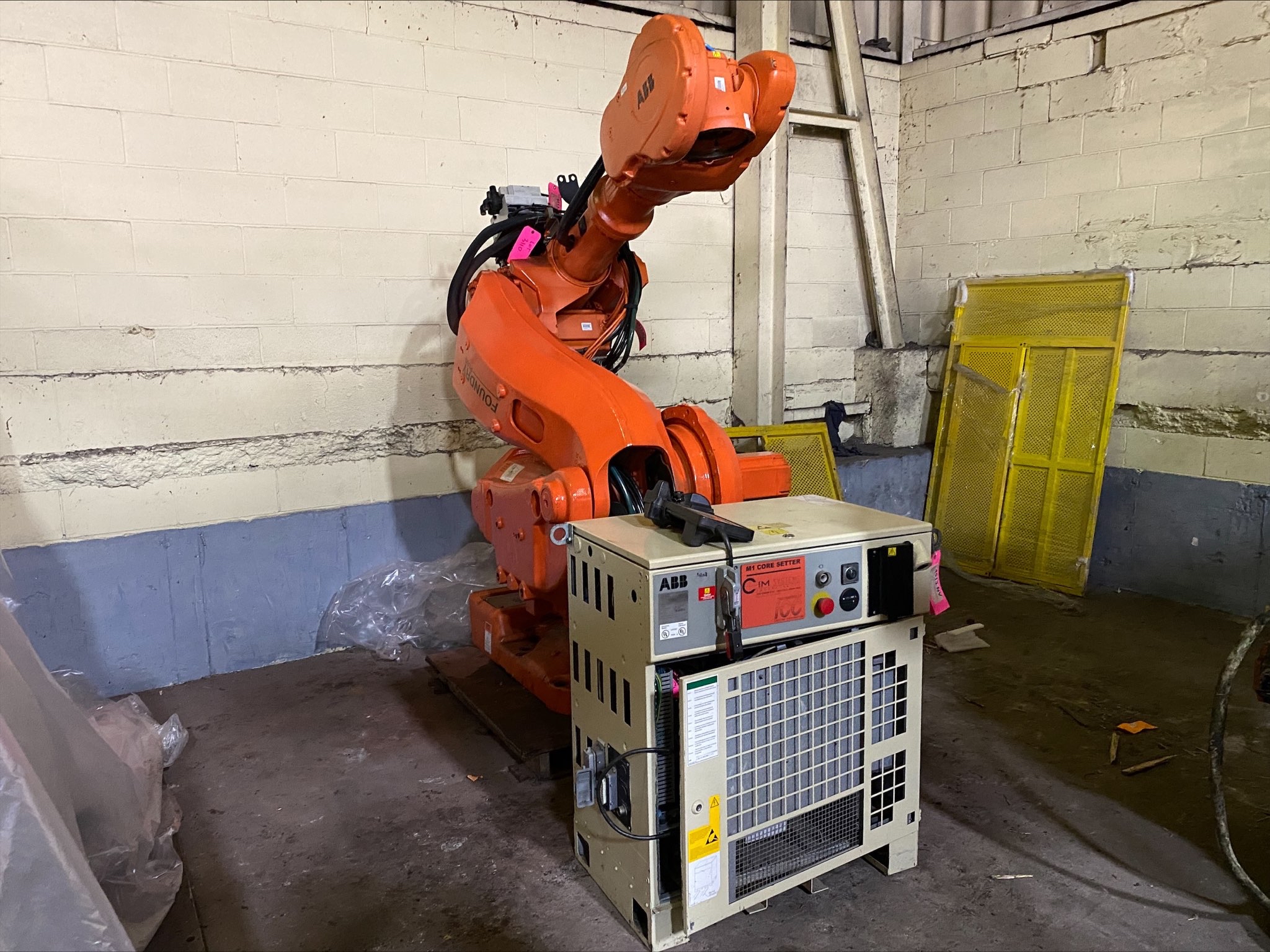 Used ABB 7600 Foundry Plus Robot #4513