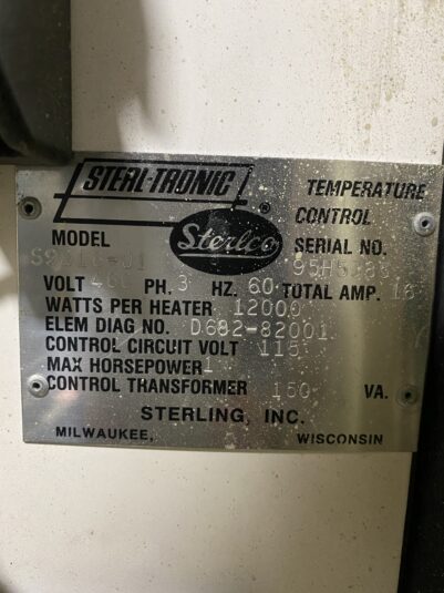 Image of Used Sterling Hot Oil Temperature Control Unit