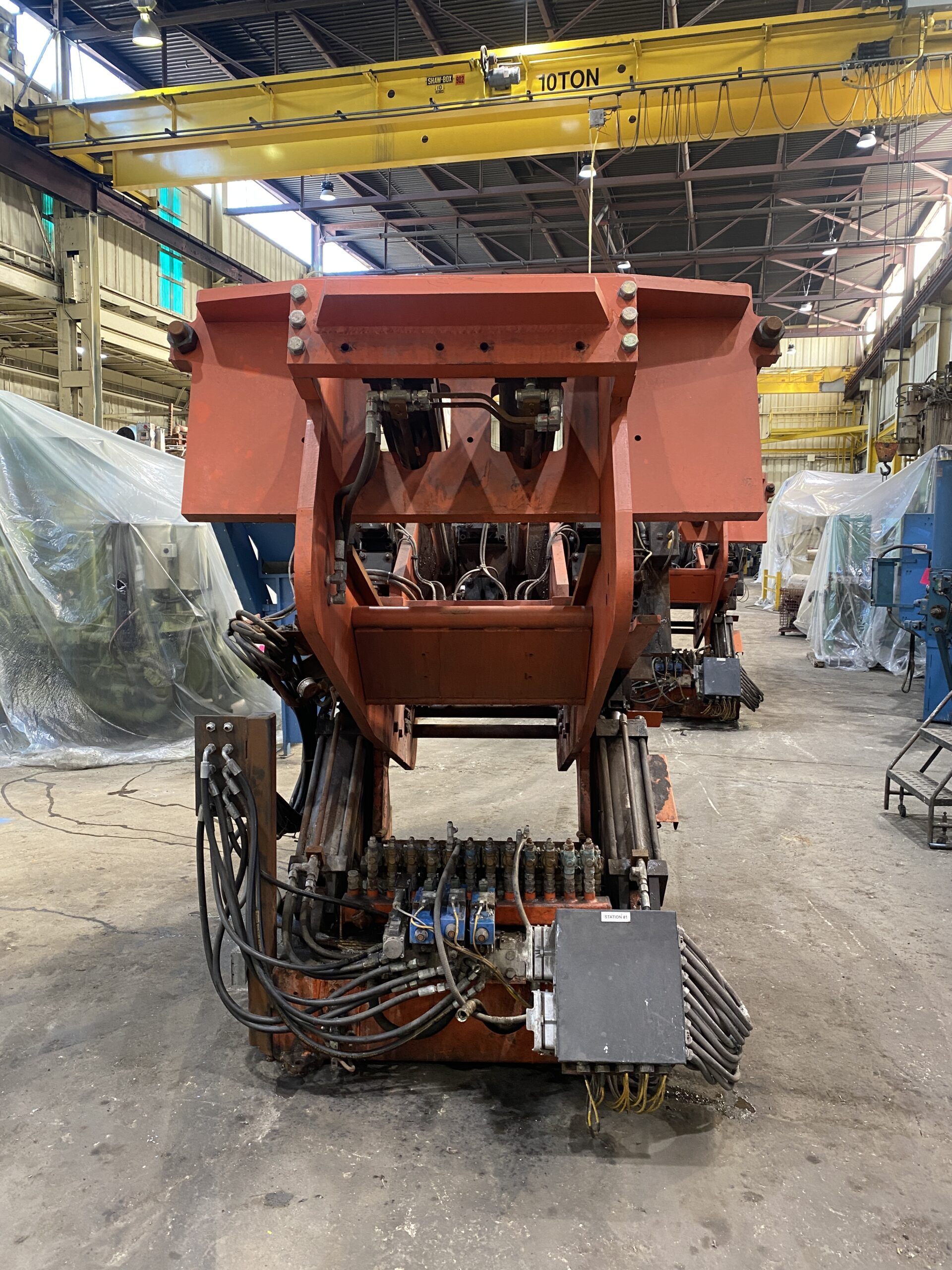 Picture of Used Hall 3HS Tilt Pour Molding Gravity Die Casting Machine