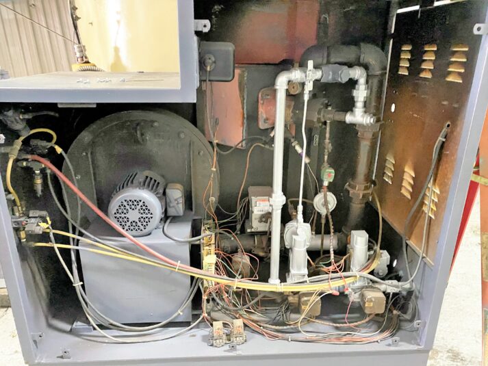 Detailed Picture of Used Thermtronix Gas Melting and Holding Furnace