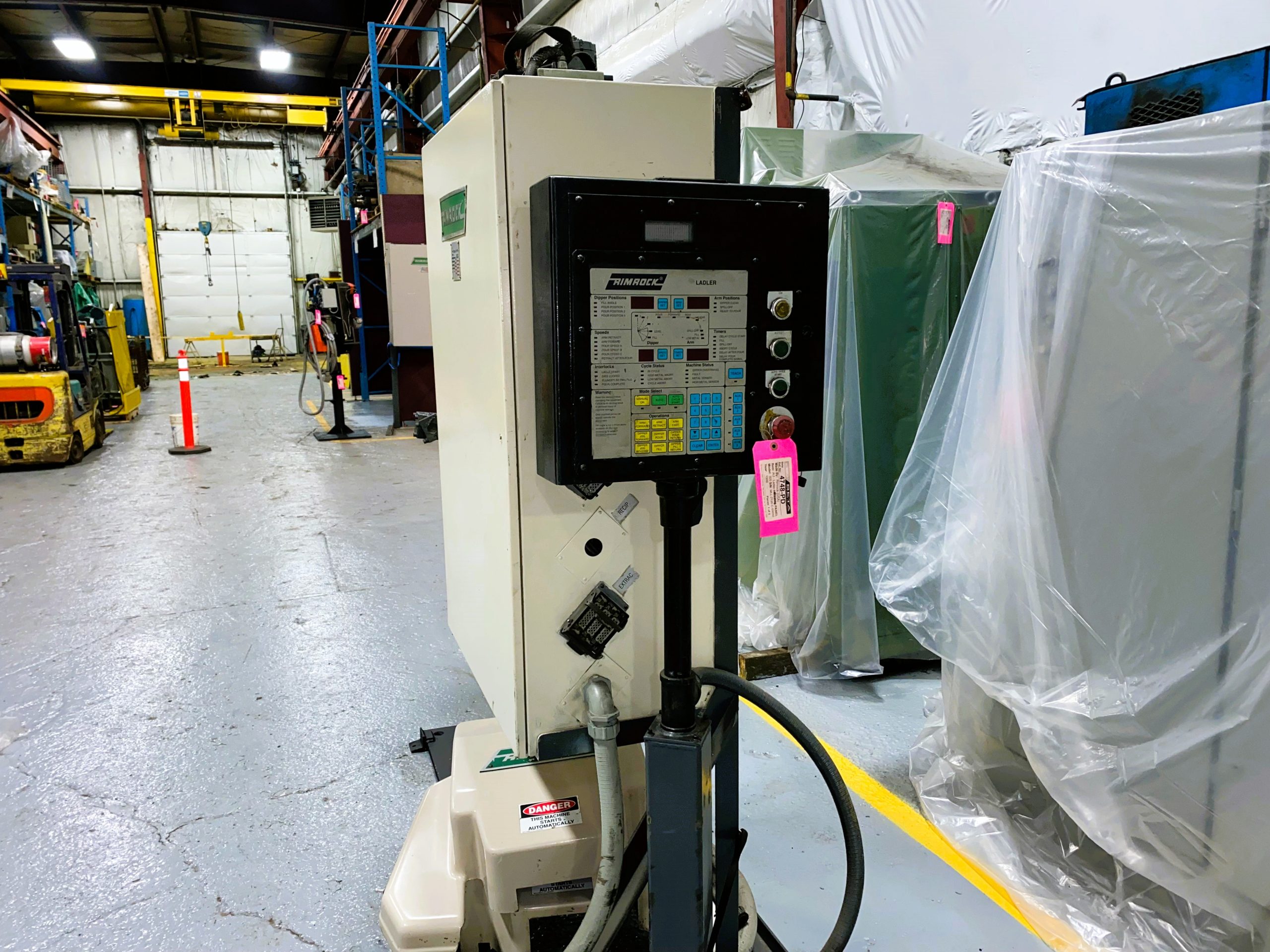 Detailed image of Vertical Used Cold Chamber Die Casting Machine