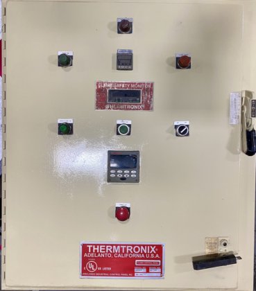 Detailed image of Used Thermtronix Melting and Holding Gas Furnace