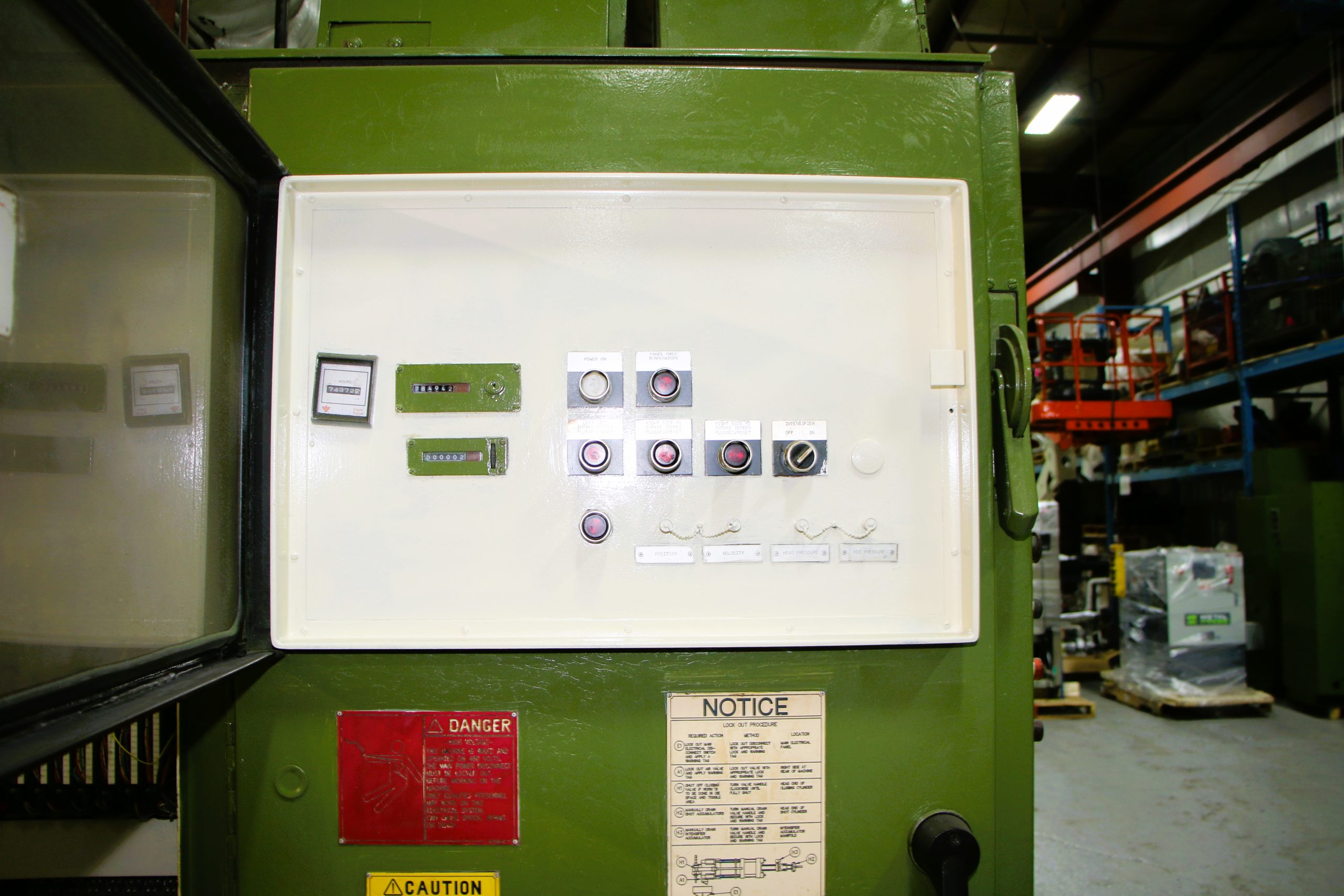 Detailed Picture of Used Cold Chamber Die Casting Machine