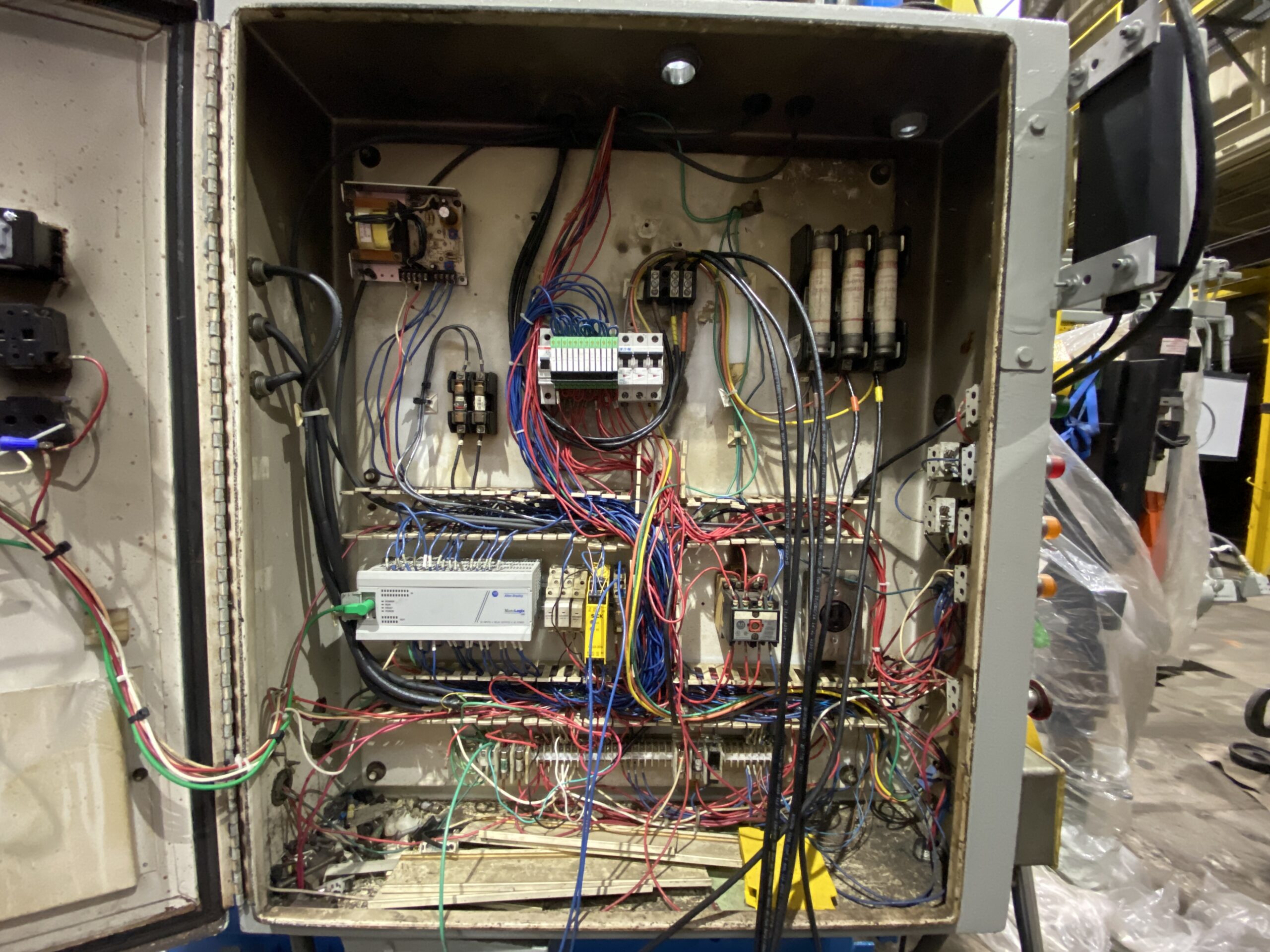 Detailed Picture of Used Trim Press for Die Casting