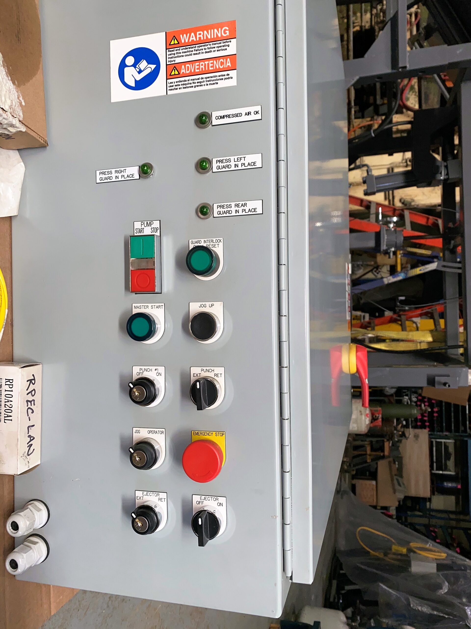 Detailed image of Used Trim Press for Die Casting