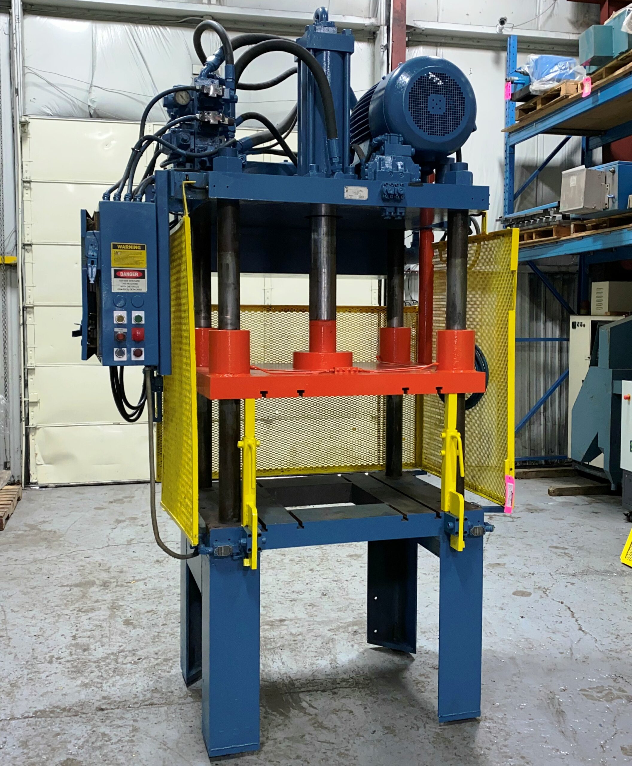 Detailed Picture of Used Trim Press for Die Casting