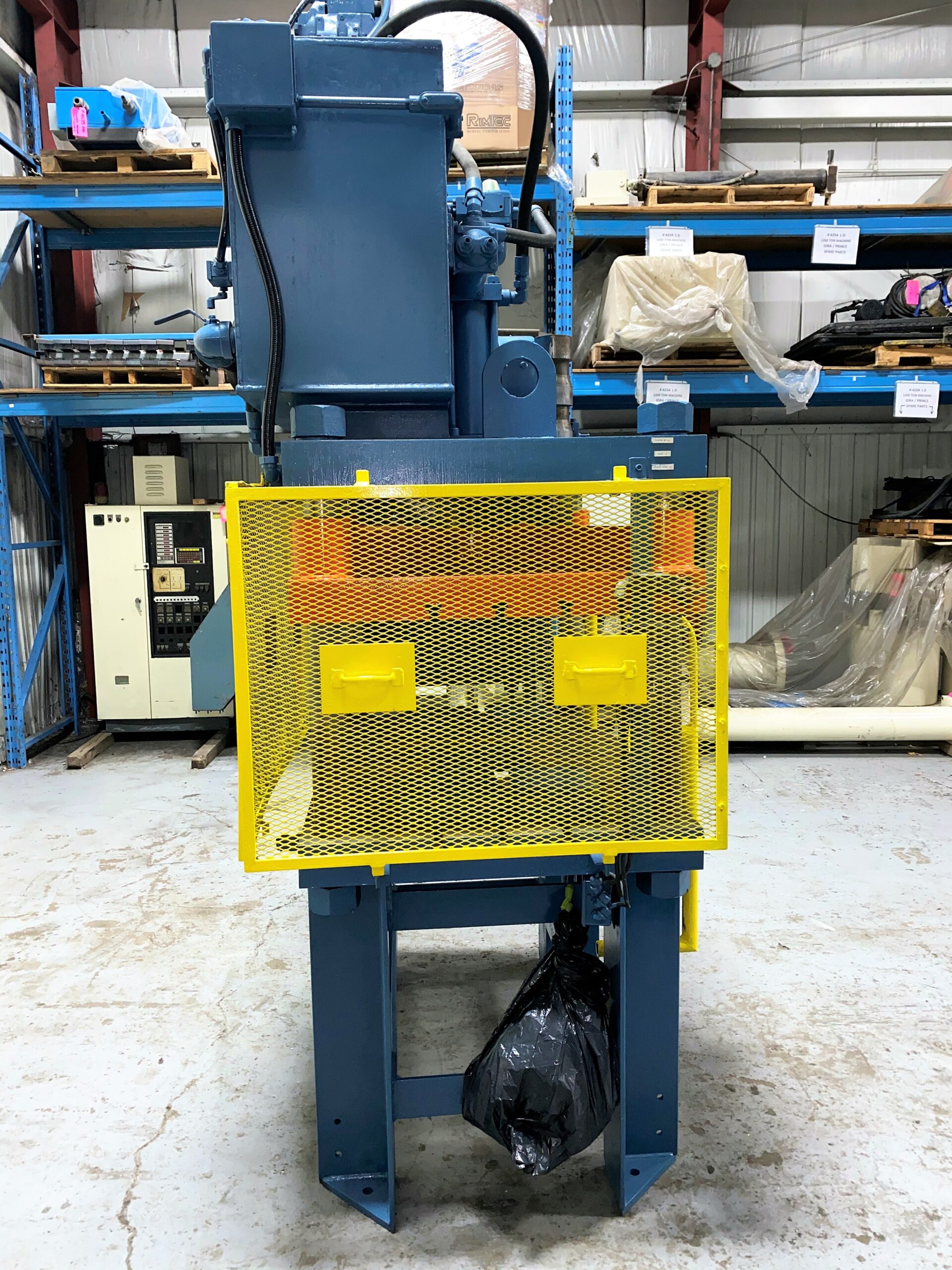 Detailed Picture of Used Trim Press for Die Casting