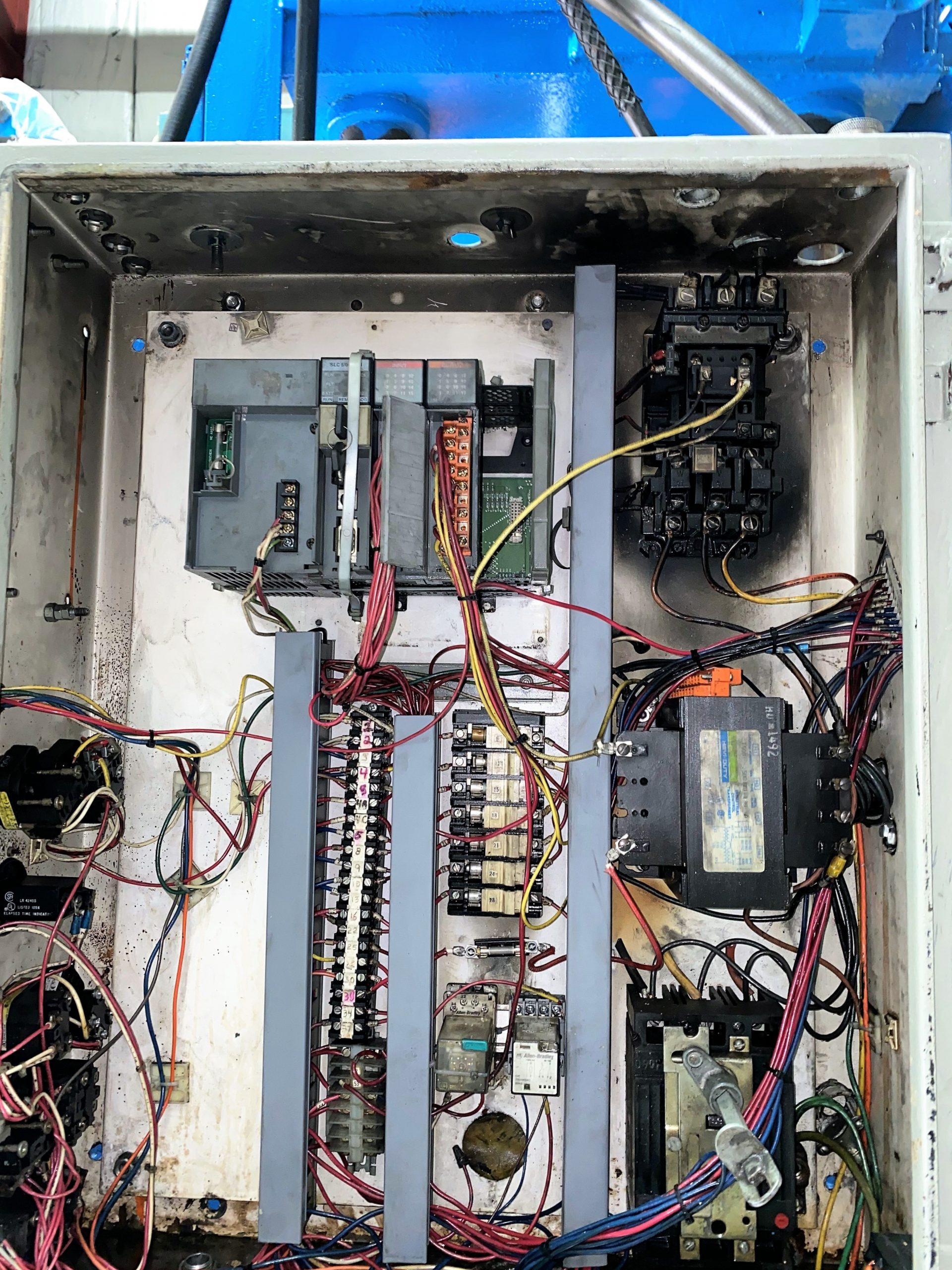 Detailed Picture of Used Trim Press for Die Casting