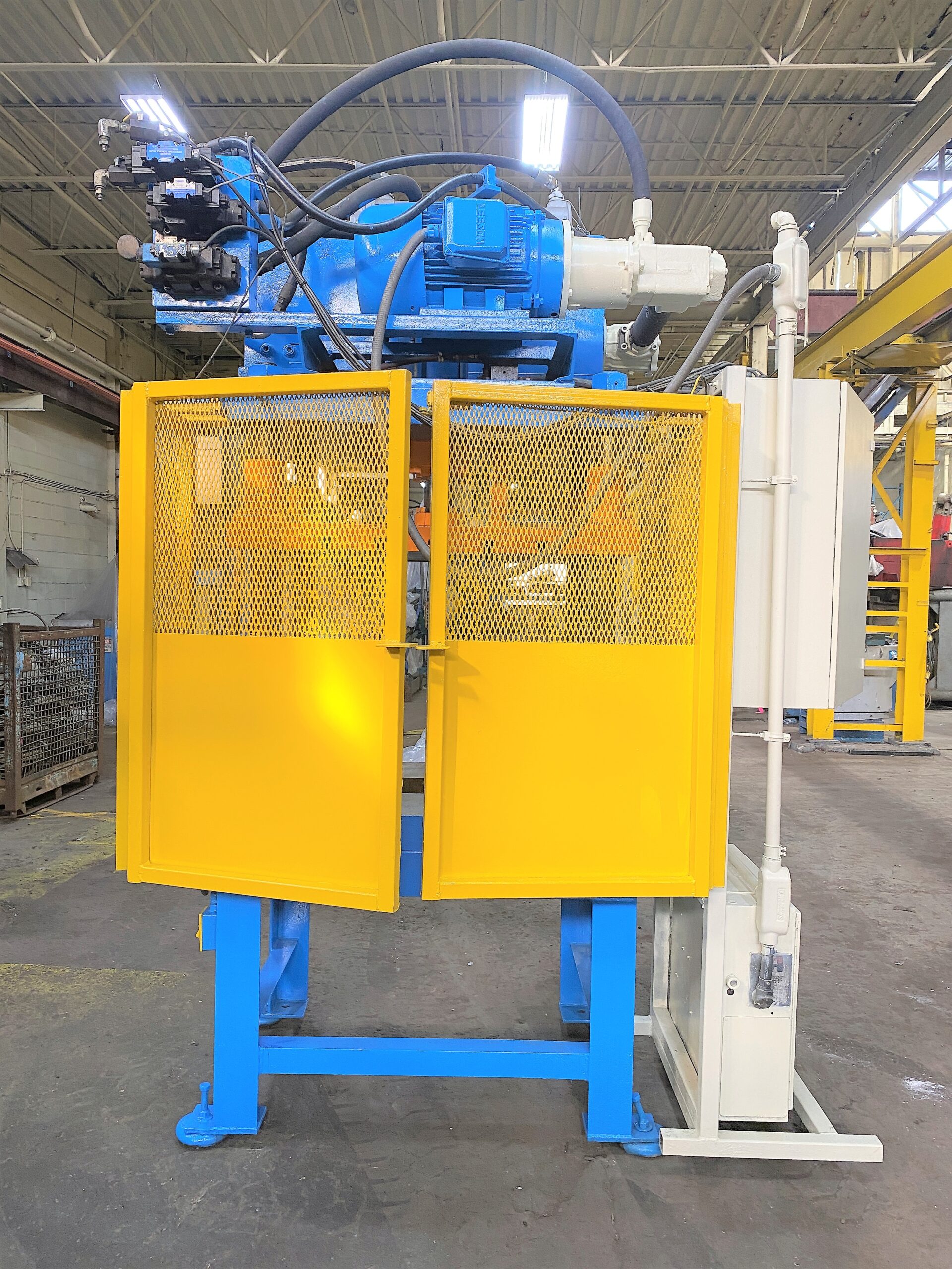 Detailed Picture of Used Trim Press for Die Casting