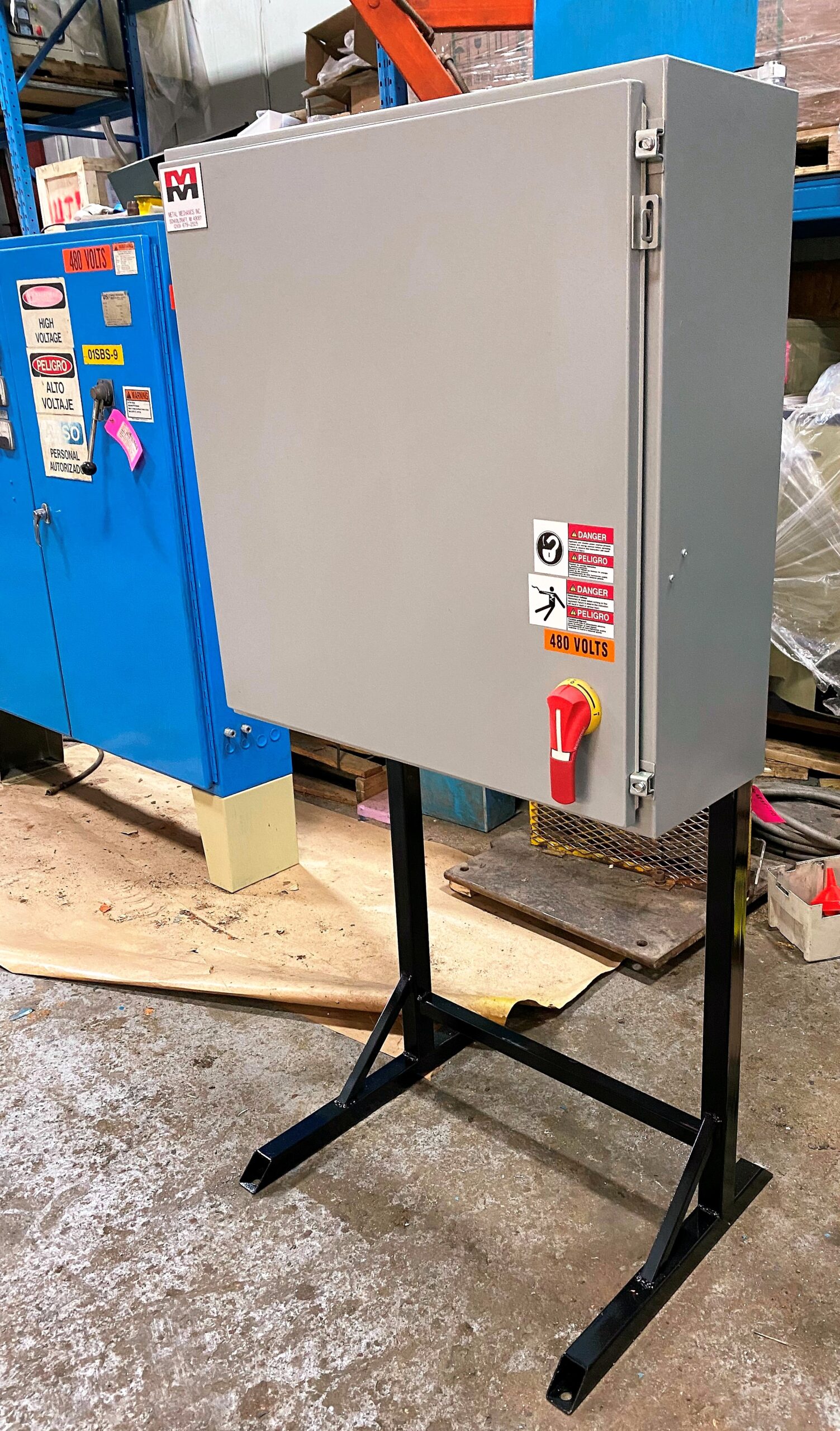 Detailed Picture of Used Trim Press for Die Casting