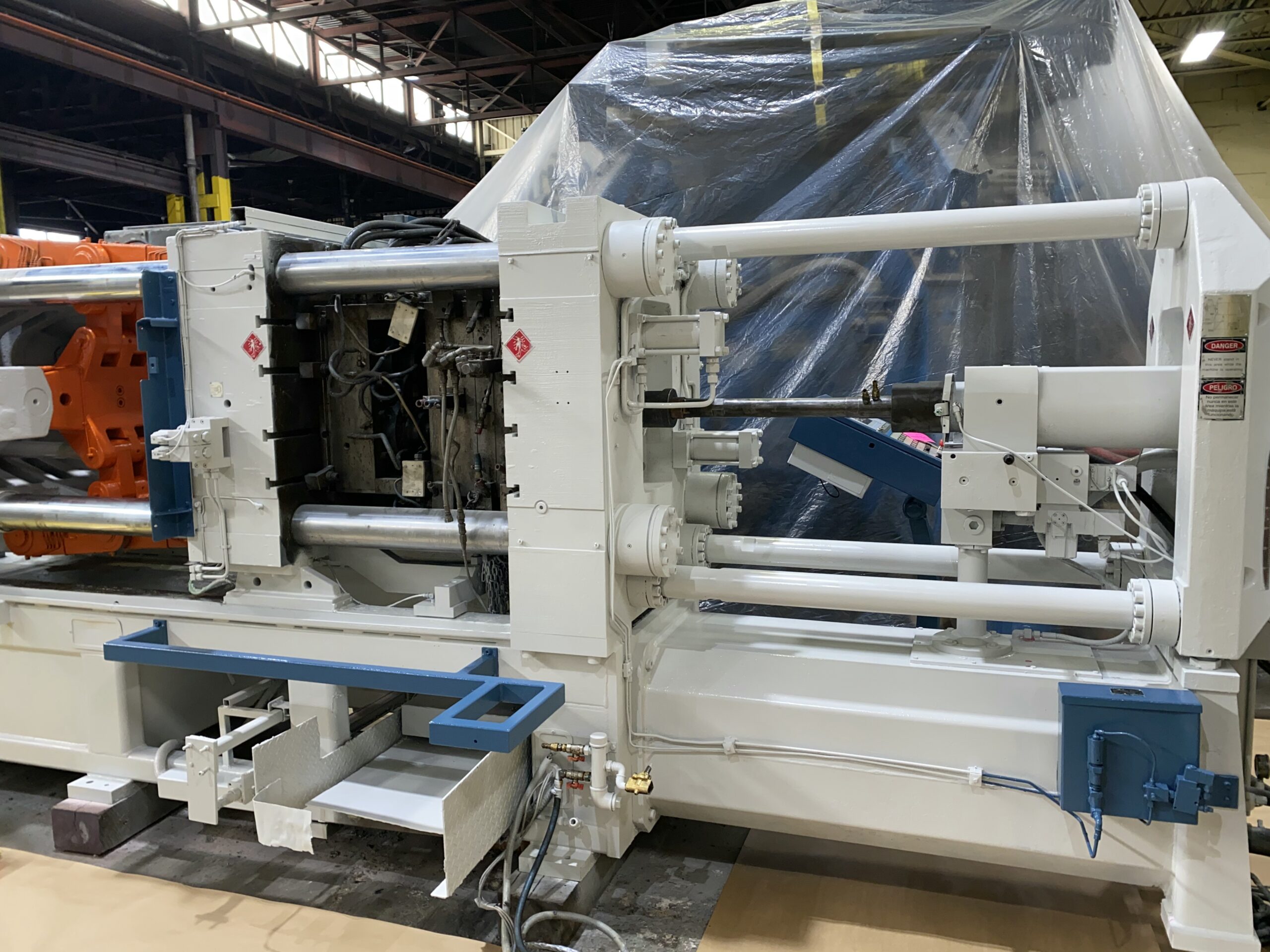 Detailed Picture of Used Cold Chamber Die Casting Machine