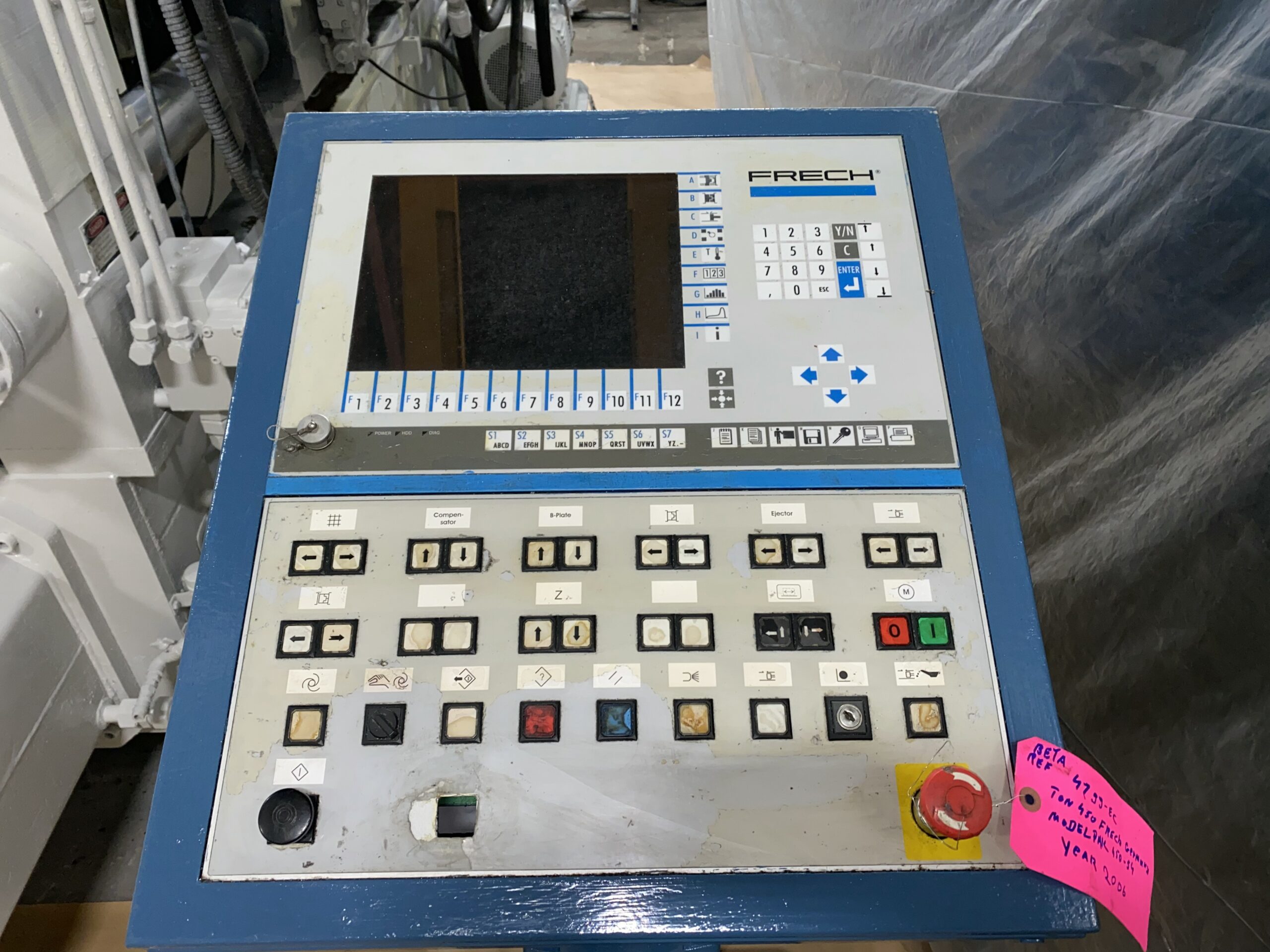 Detailed image of Used Cold Chamber Die Casting Machine