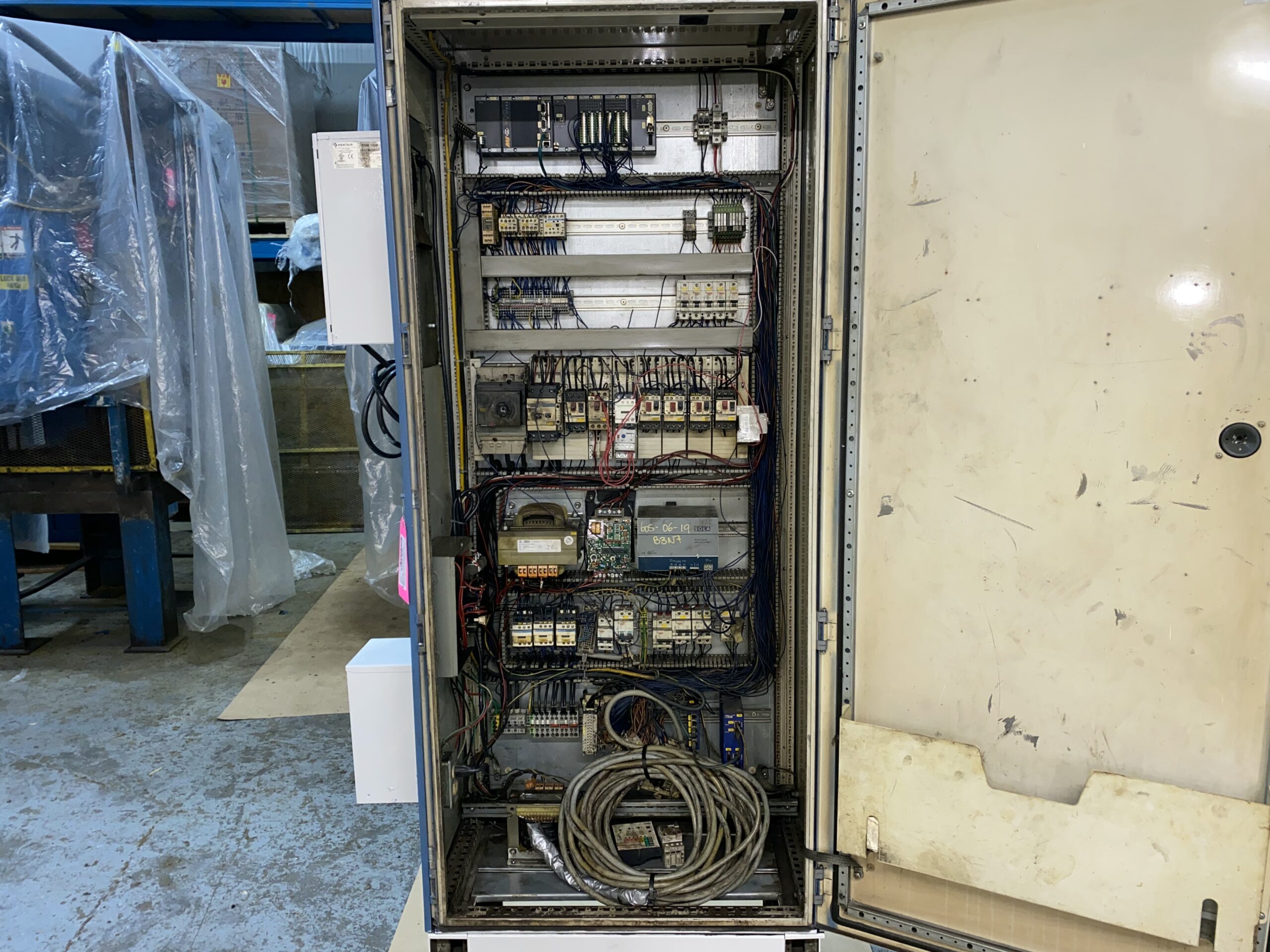 Detailed Picture of Used Cold Chamber Die Casting Machine