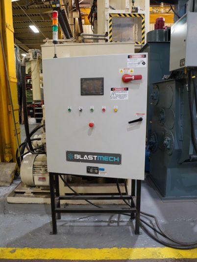 New BlastMech Tumble Blast Shot Blast Machine 6 Cubic Foot #4604