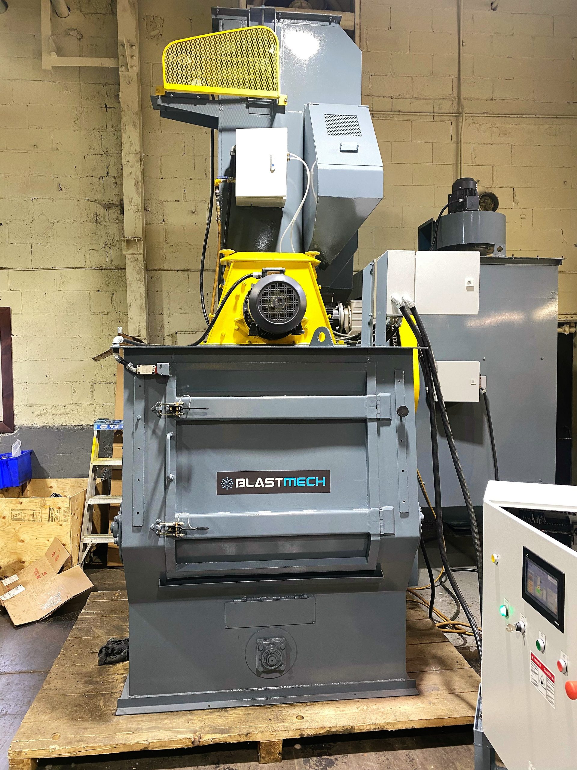 Image of New BlastMech Tumble Shot Blast Machine