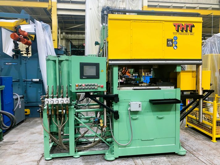 Detailed Picture of Vertical Used Cold Chamber Die Casting Machine
