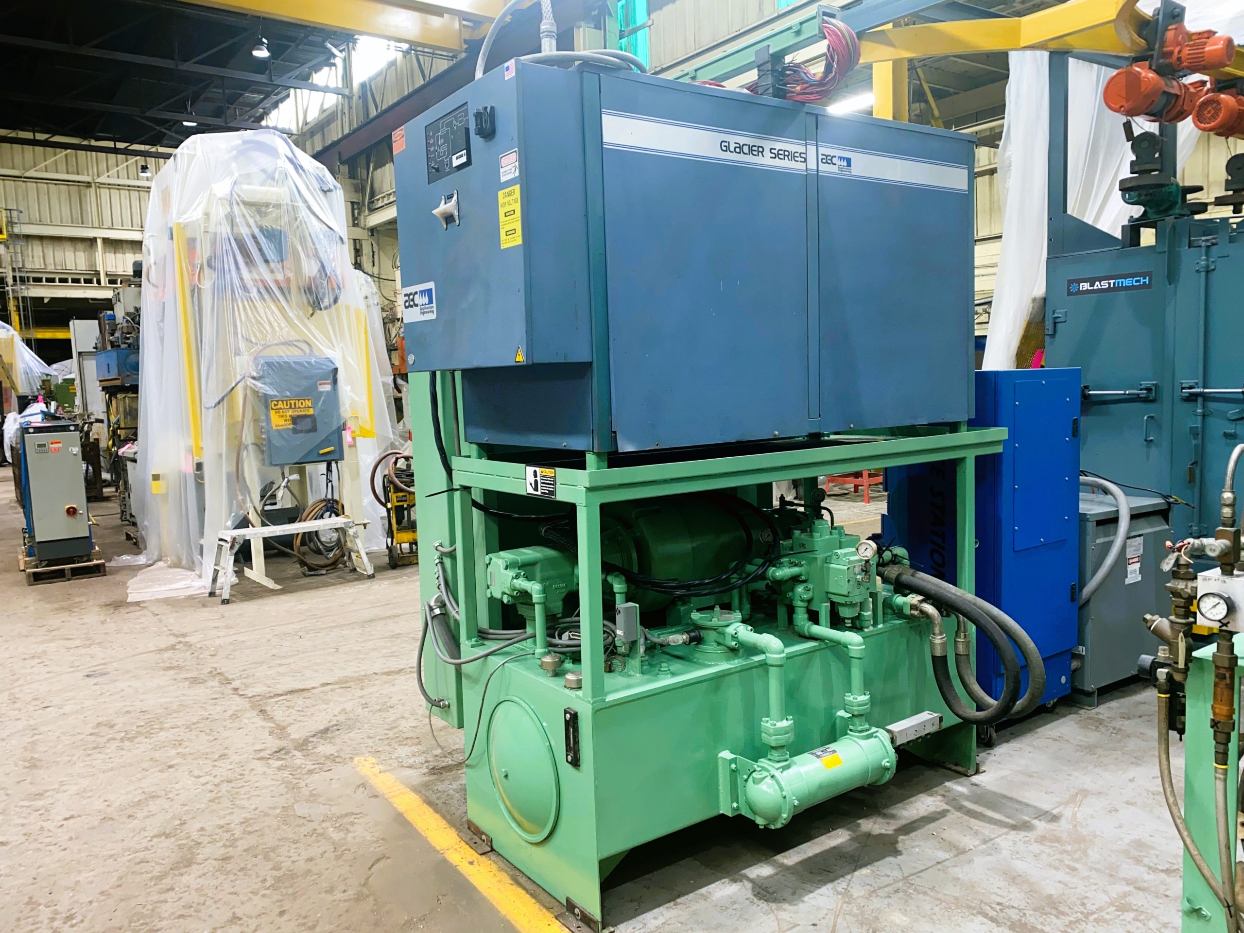 Detailed image of Vertical Used Cold Chamber Die Casting Machine