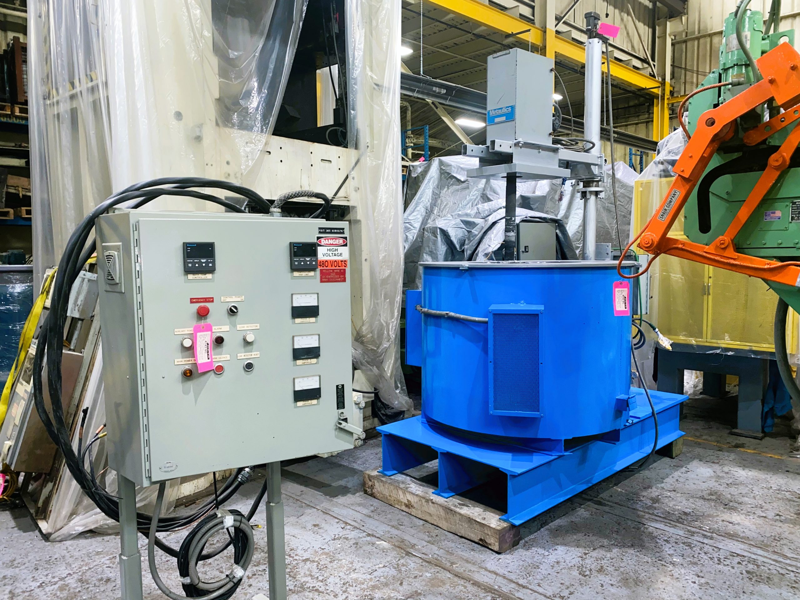 Image of Vertical Used Cold Chamber Die Casting Machine