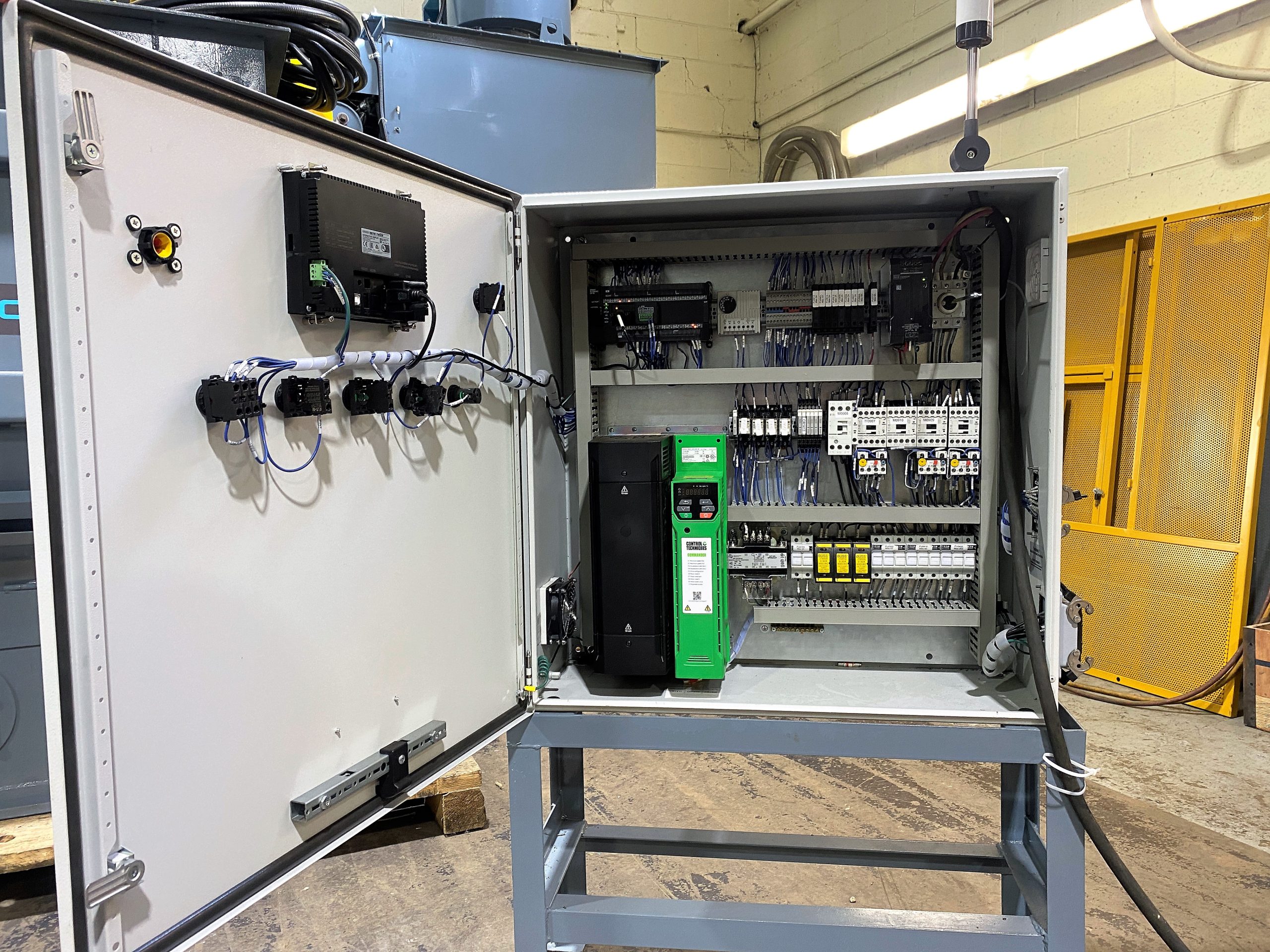 Detailed Picture of New BlastMech Tumble Shot Blast Machine