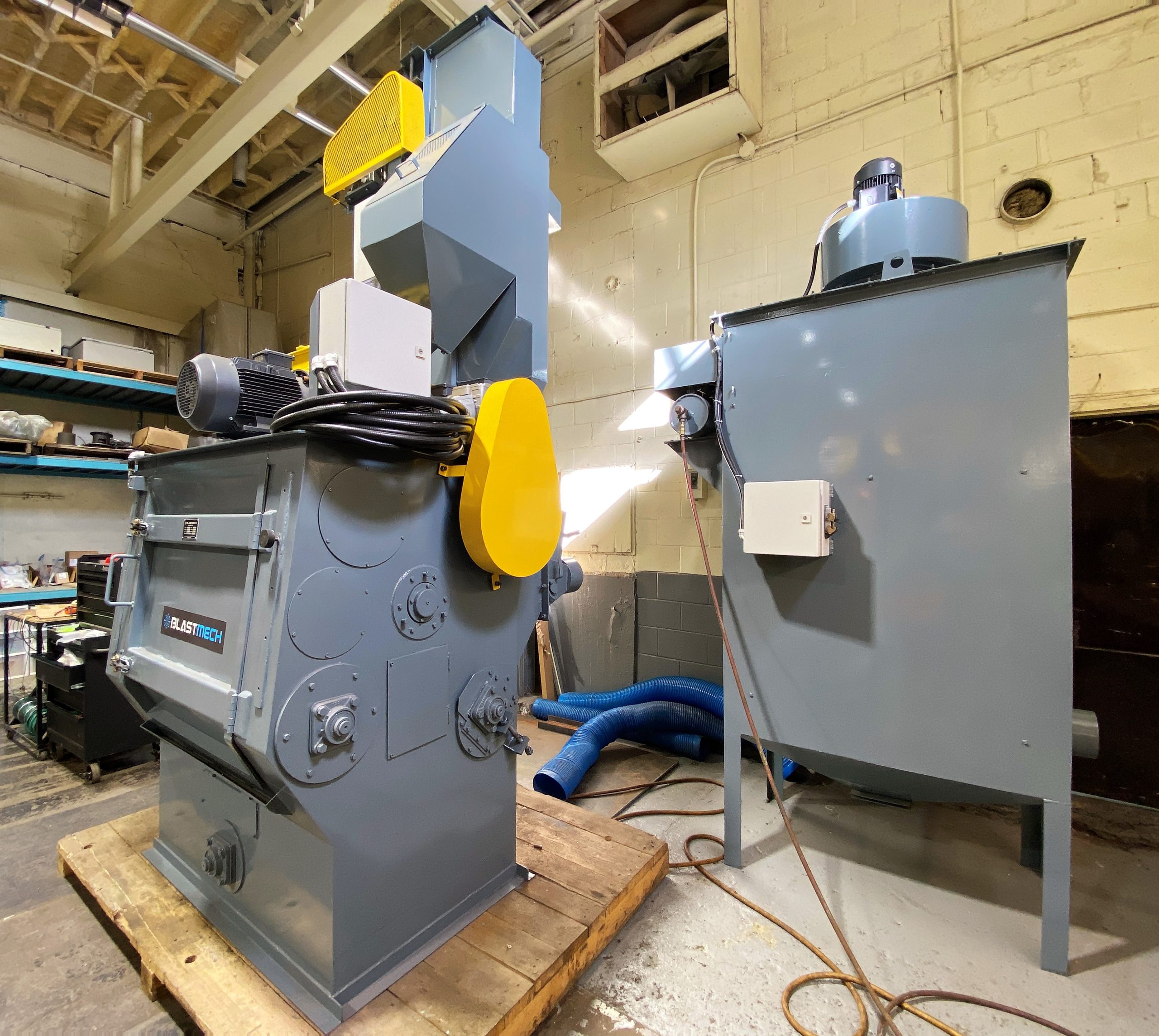 Image of New BlastMech Tumble Shot Blast Machine