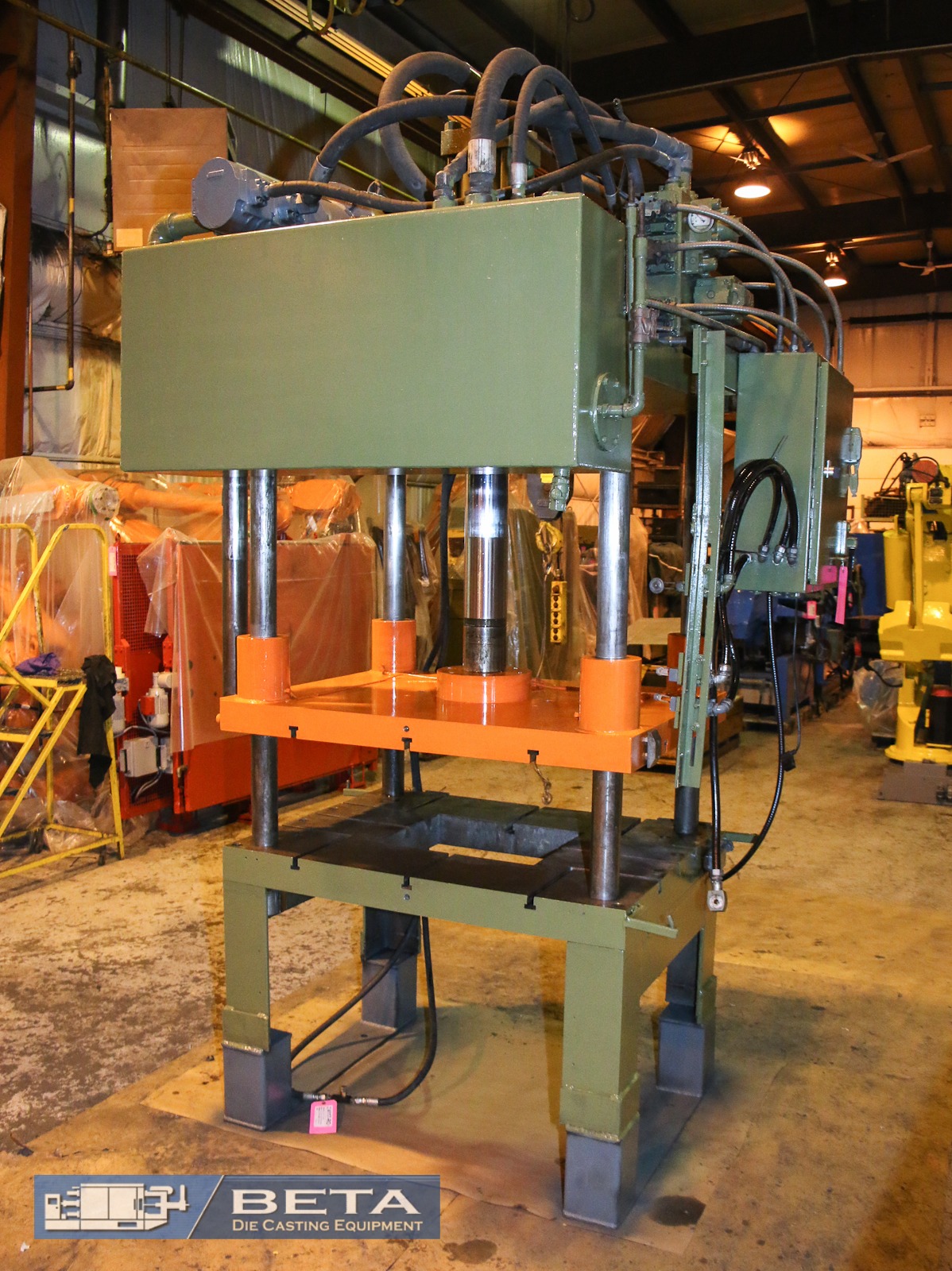 Detailed Picture of Used Trim Press for Die Casting