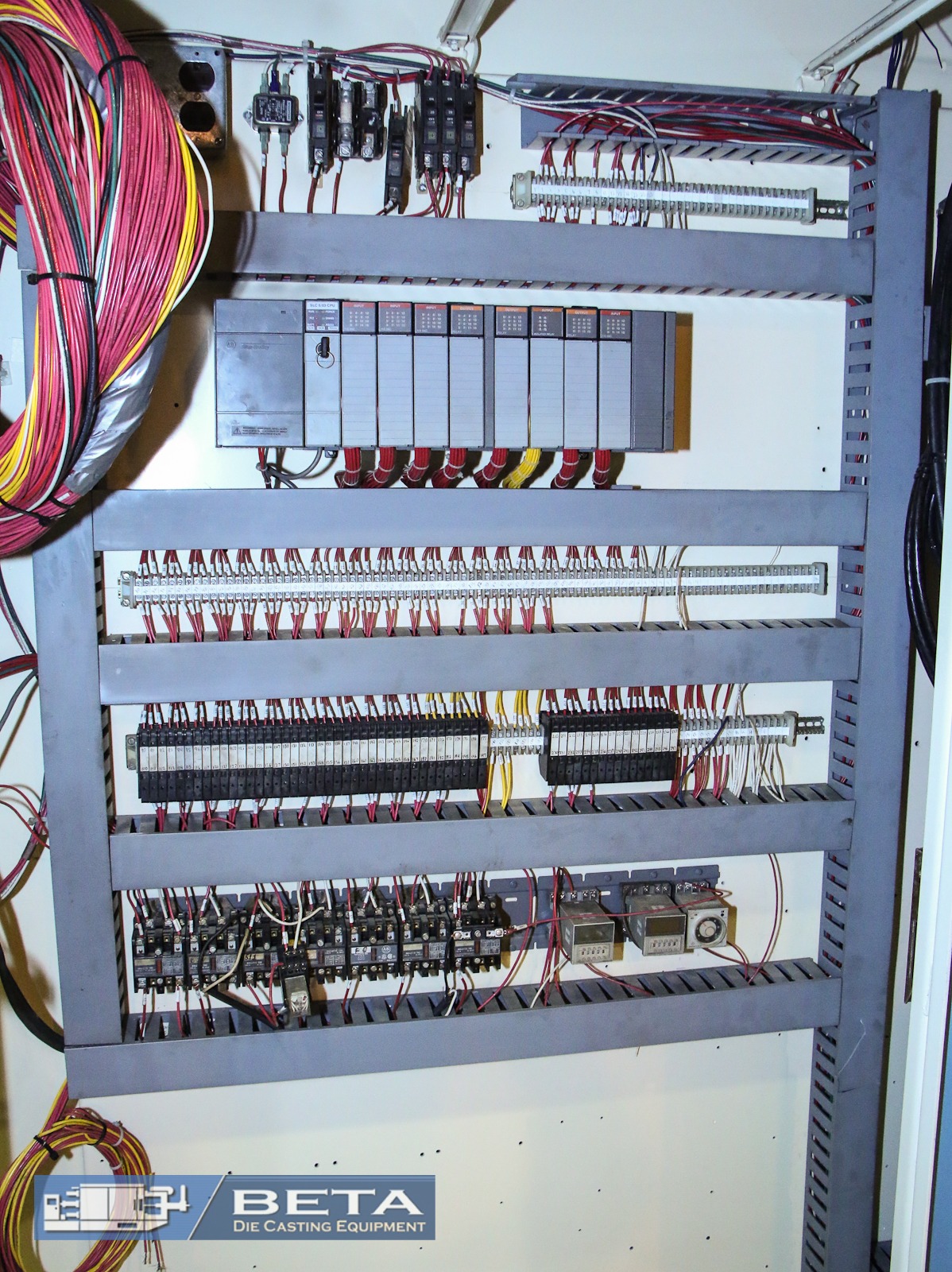 Detailed Picture of Used Cold Chamber Die Casting Machine