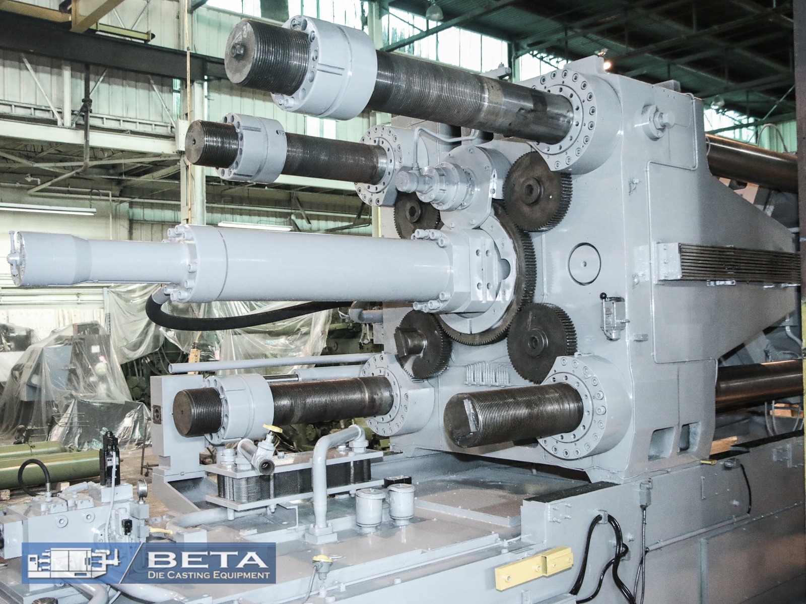 Detailed Picture of Used Cold Chamber Die Casting Machine