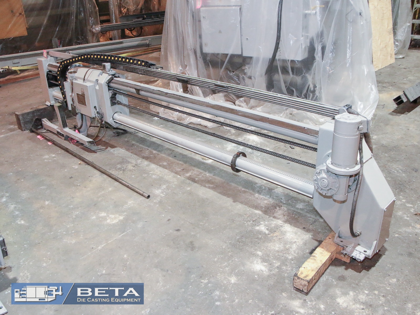 Detailed Picture of Used Cold Chamber Die Casting Machine