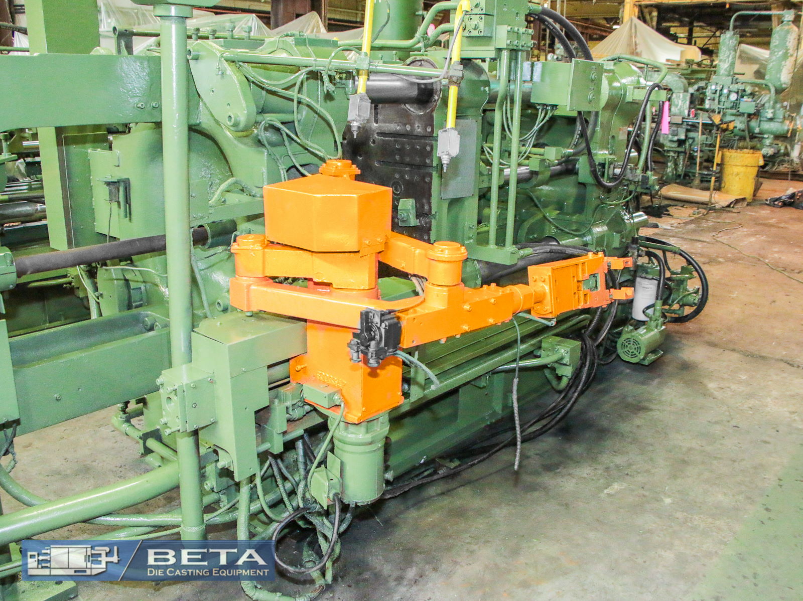 Detailed Picture of Used Cold Chamber Die Casting Machine