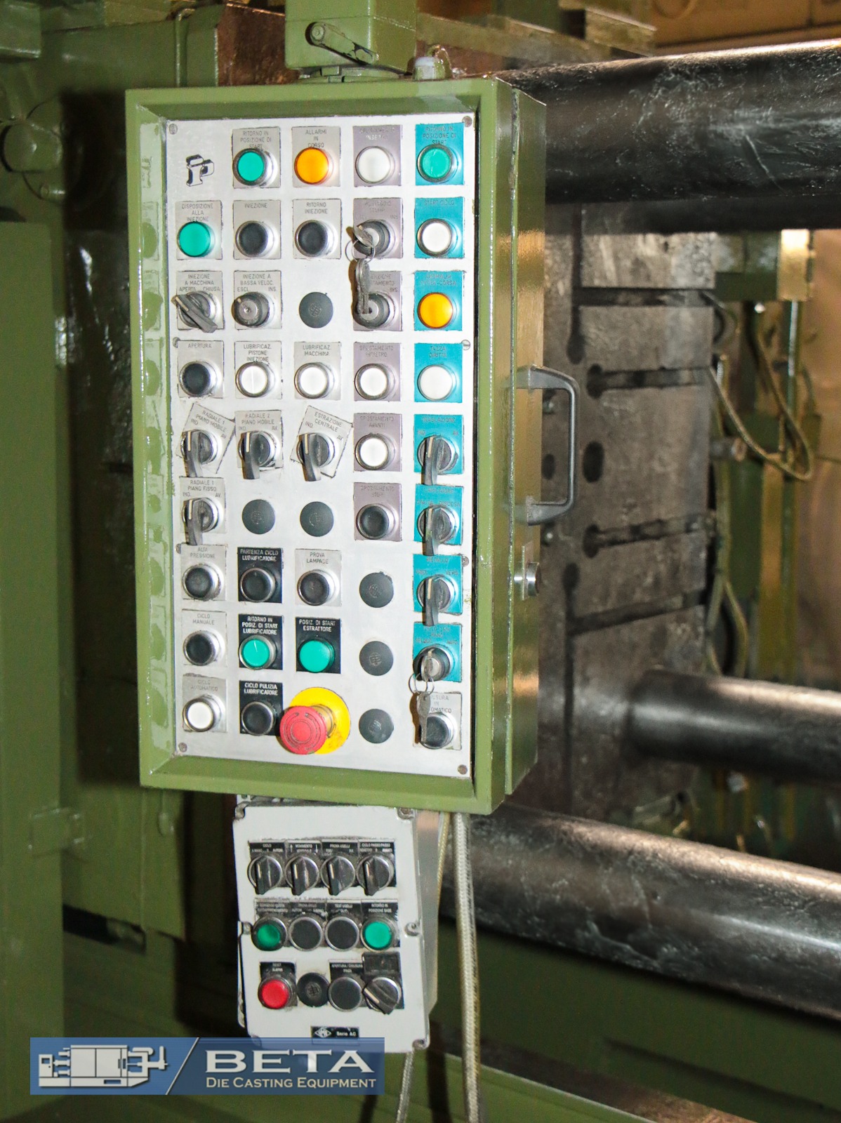 Detailed image of Used Cold Chamber Die Casting Machine