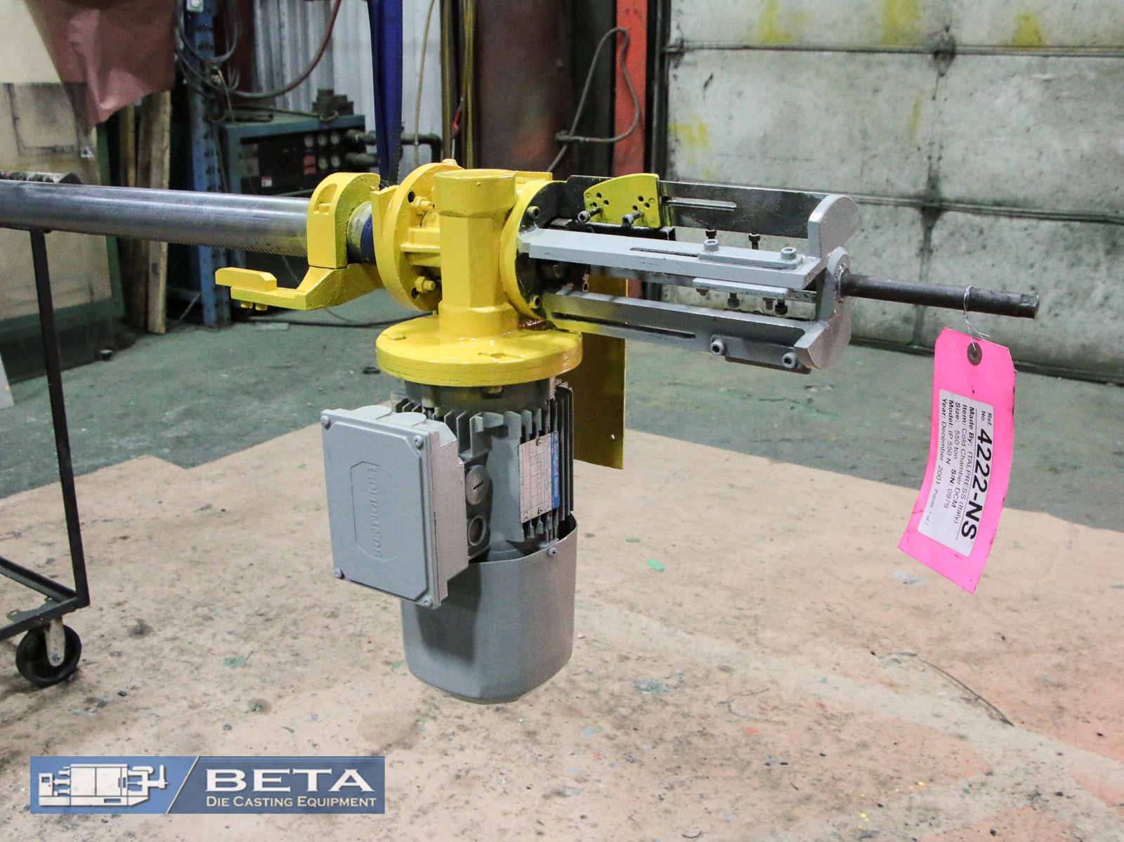 Detailed Picture of Used Cold Chamber Die Casting Machine