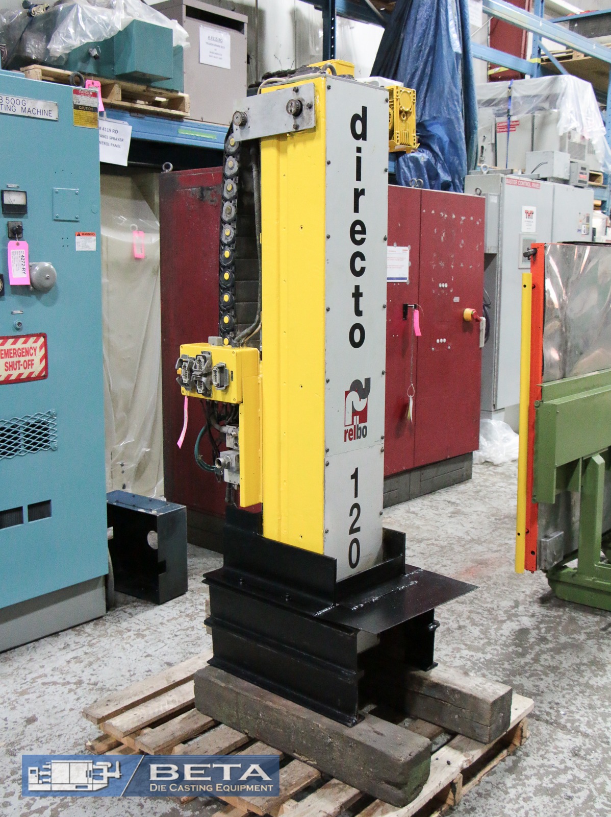 Detailed image of Used Cold Chamber Die Casting Machine