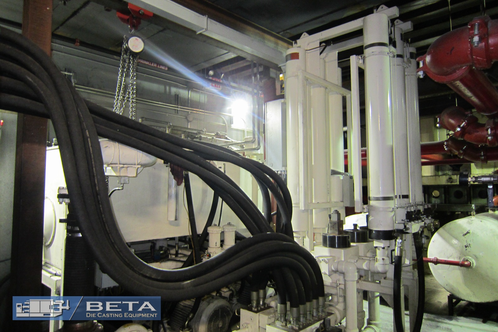 Detailed Picture of Used Cold Chamber Die Casting Machine