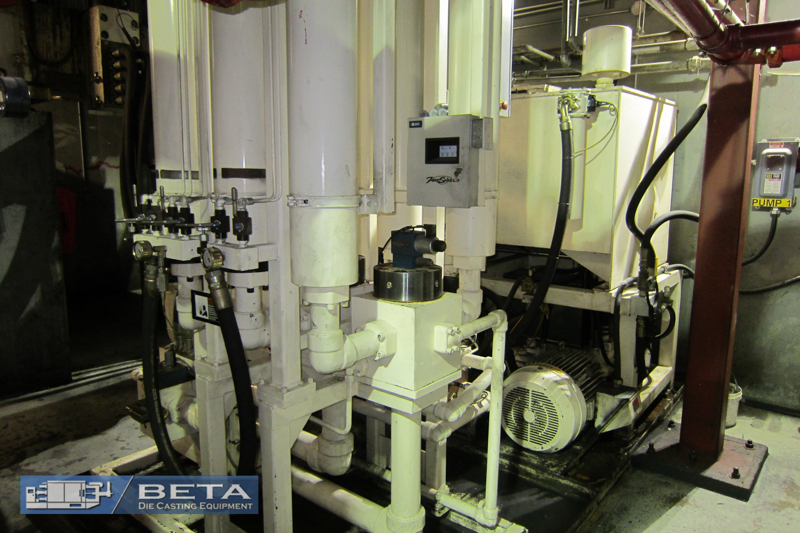 Detailed image of Used Cold Chamber Die Casting Machine