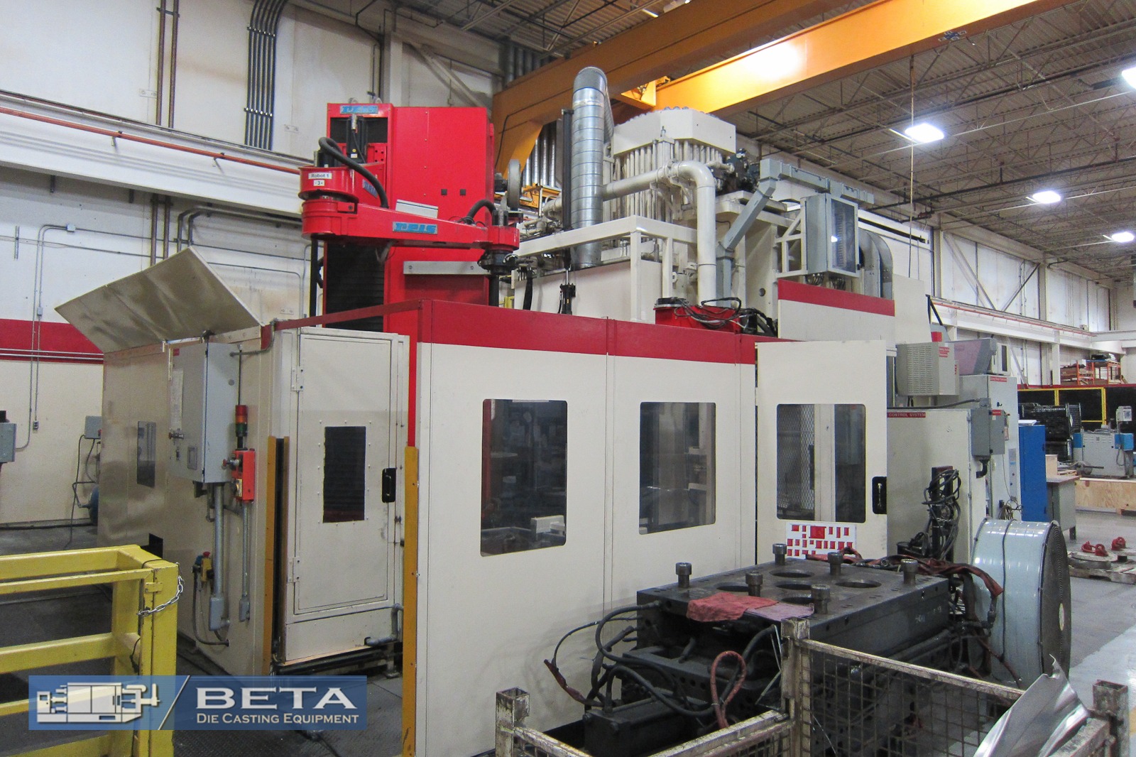 Detailed Picture of Used Cold Chamber Die Casting Machine