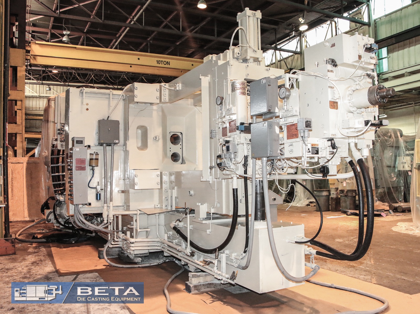 Detailed Picture of Used Cold Chamber Die Casting Machine