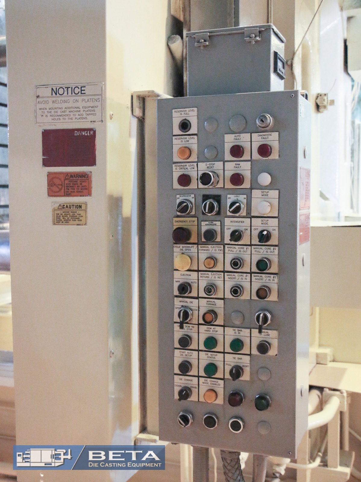 Picture of Used Cold Chamber Die Casting Machine