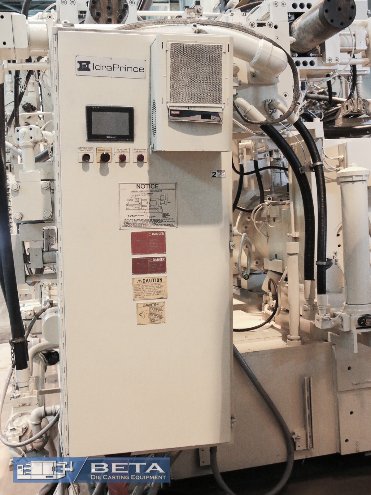 Detailed Picture of Used Cold Chamber Die Casting Machine