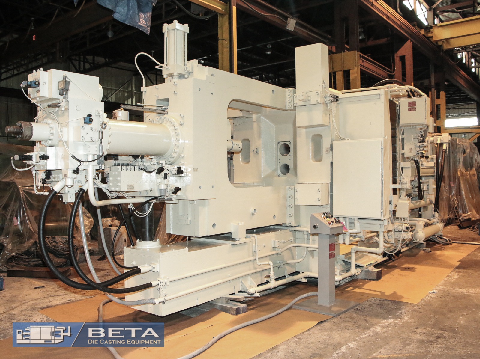 Detailed Picture of Used Cold Chamber Die Casting Machine