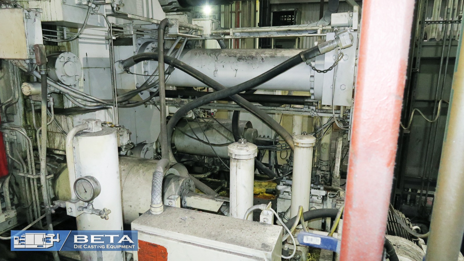 Detailed Picture of Used Cold Chamber Die Casting Machine