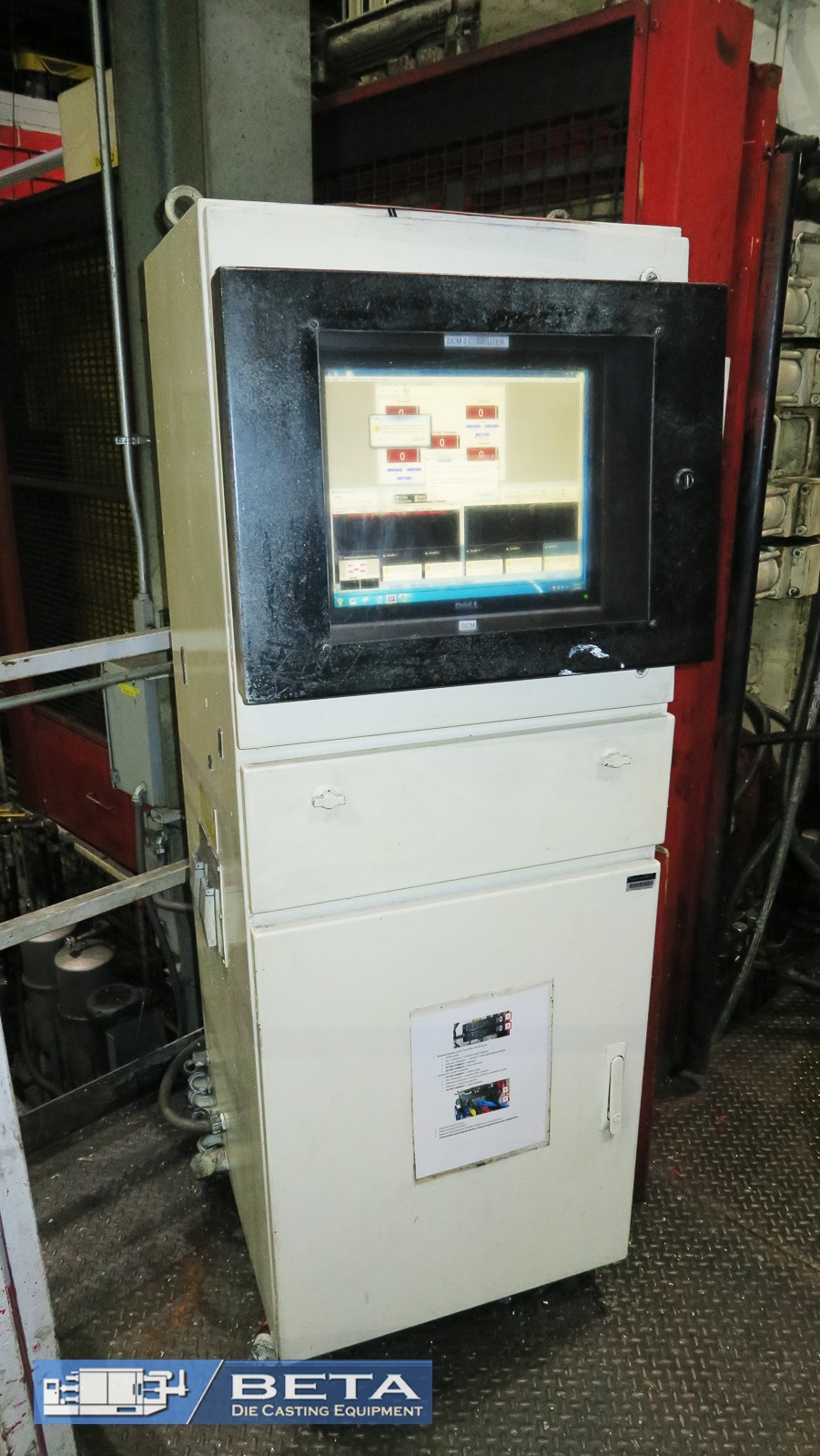Detailed image of Used Cold Chamber Die Casting Machine