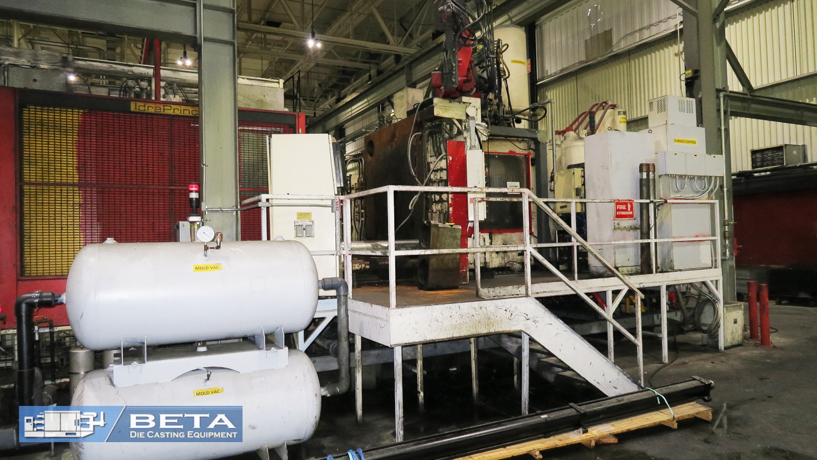 Detailed Picture of Used Cold Chamber Die Casting Machine