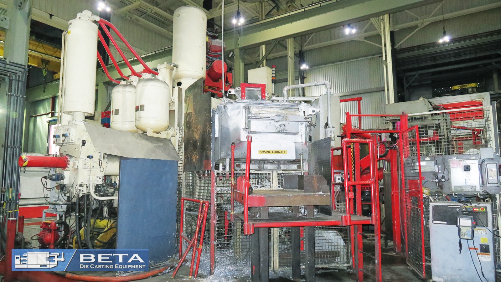 Detailed image of Used Cold Chamber Die Casting Machine