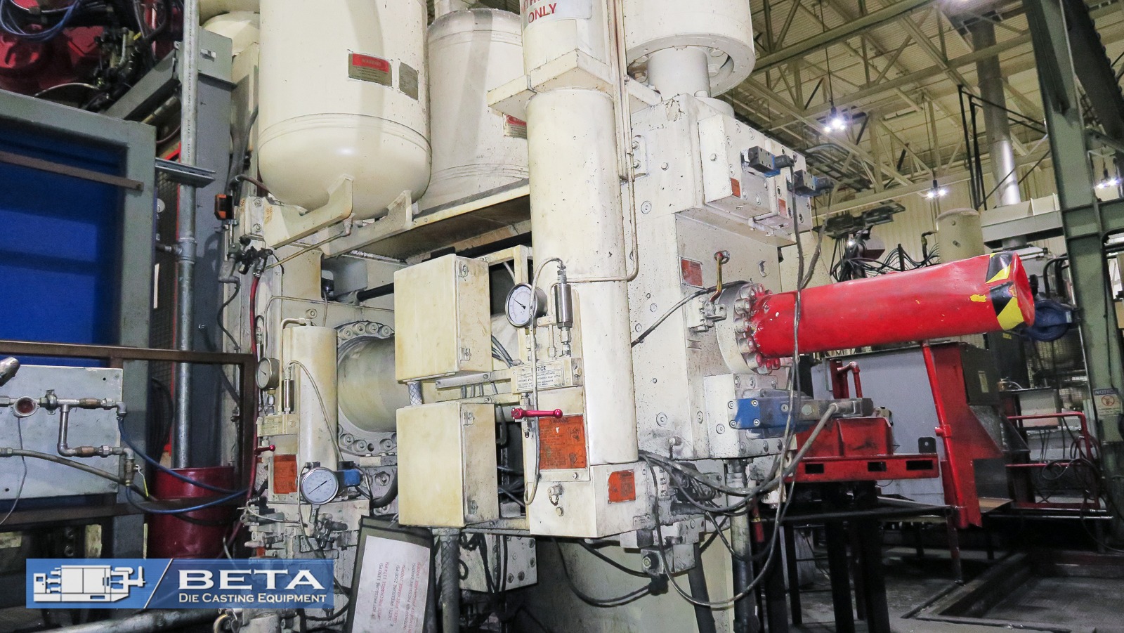 Detailed Picture of Used Cold Chamber Die Casting Machine