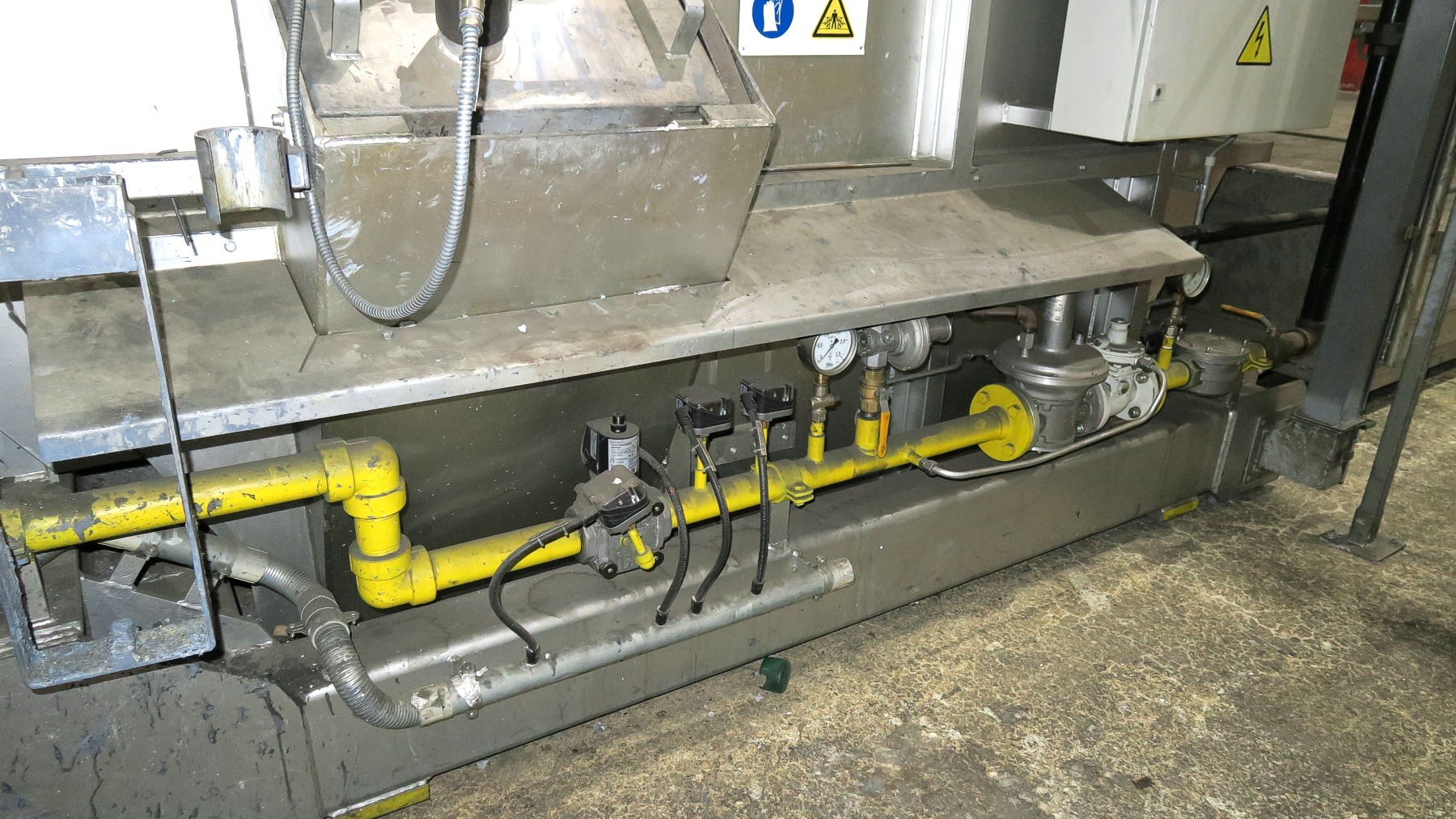 Detailed Picture of Used Striko Westofen Gas Melting and Holding Furnace