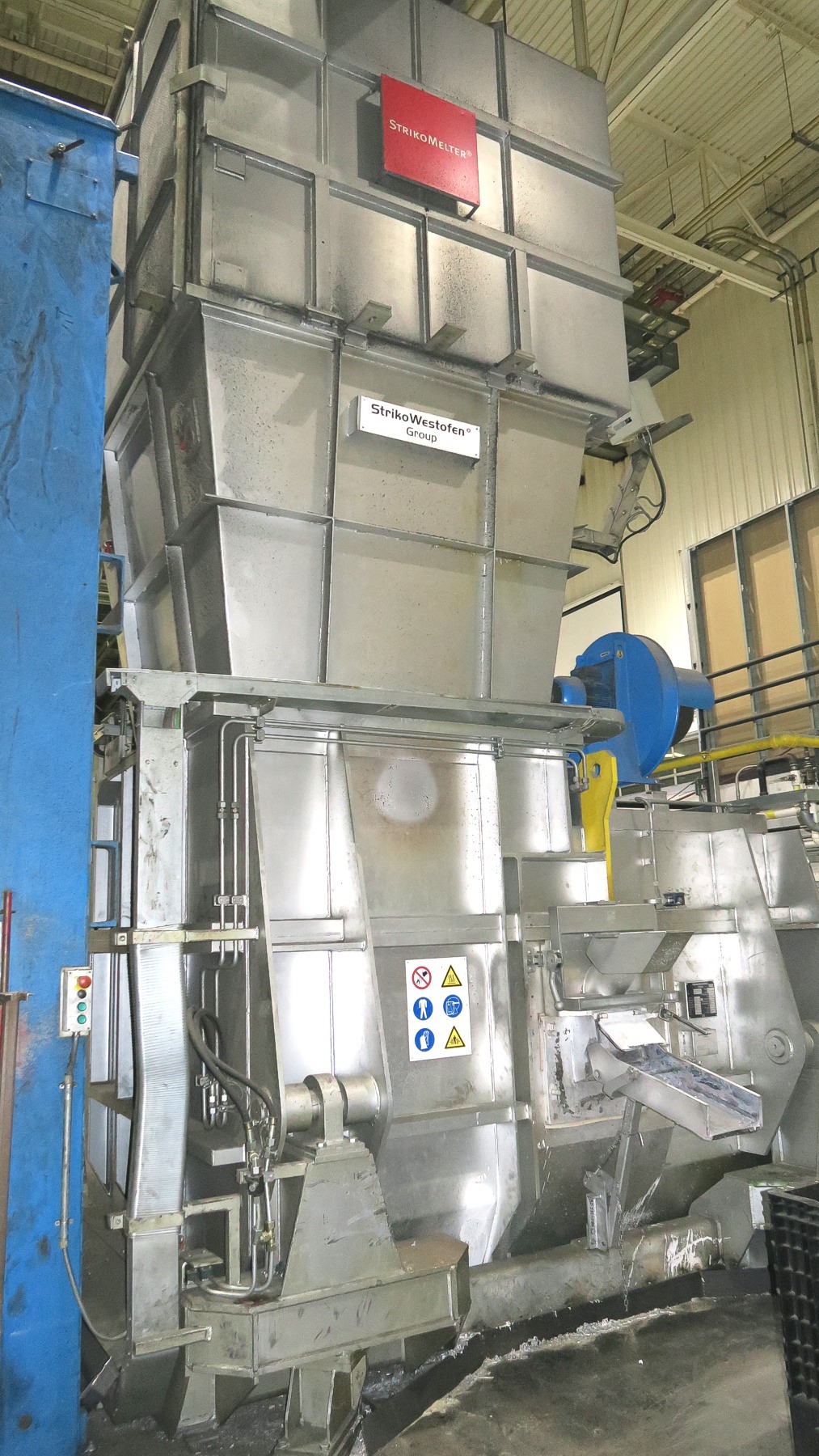 Detailed image of Used Striko Westofen Gas Melting and Holding Furnace