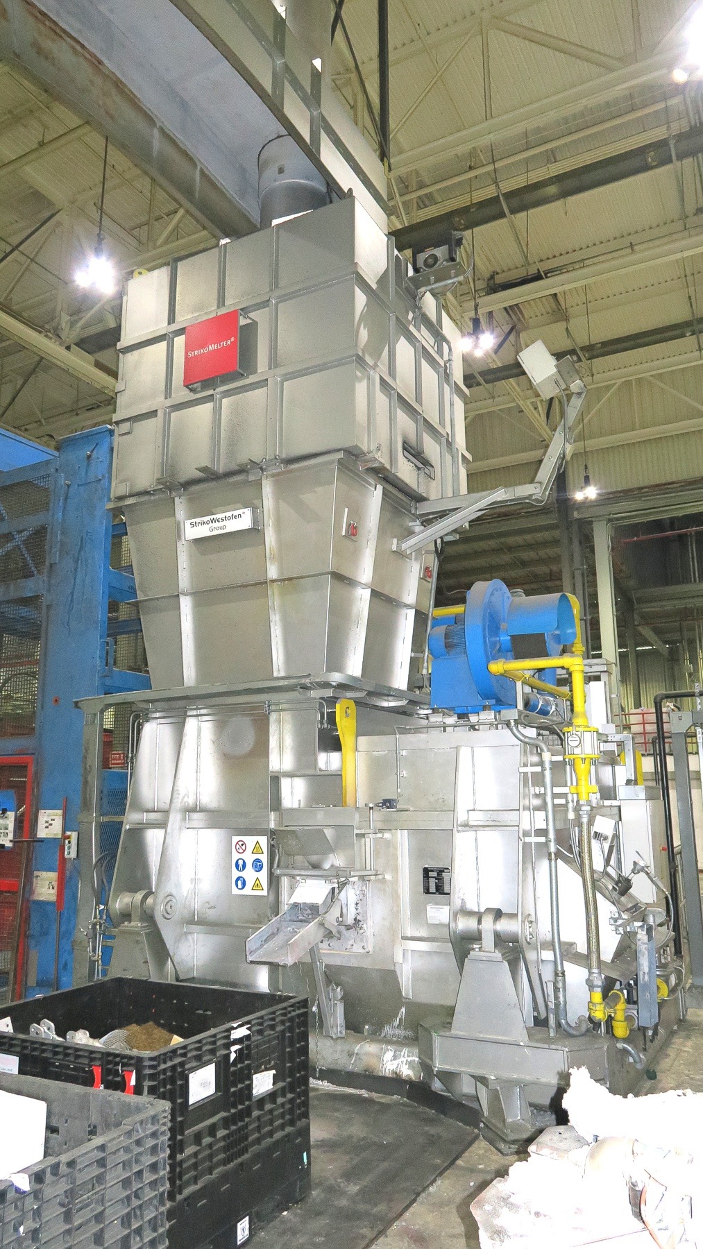 Picture of Used Striko Westofen Gas Melting and Holding Furnace