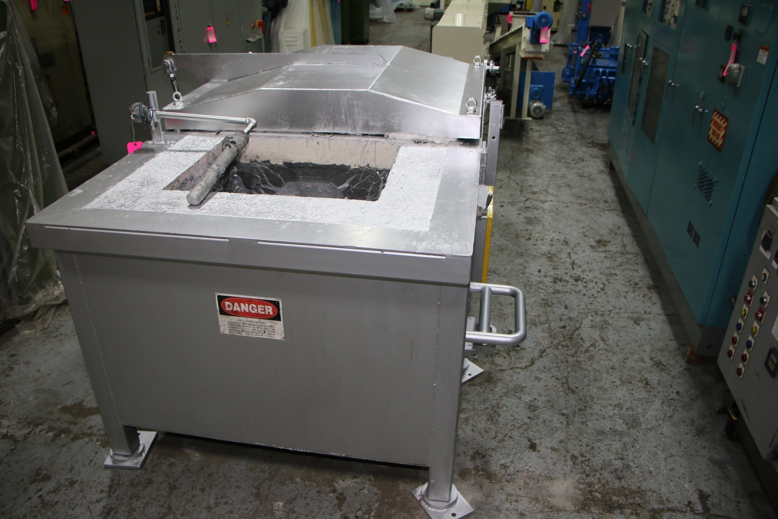 Detailed Picture of Used Striko Dynarad Electric Holding Furnace