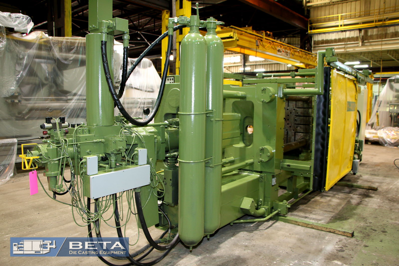 Used Buhler 400 Ton Cold Chamber Die Casting Machine For Sale